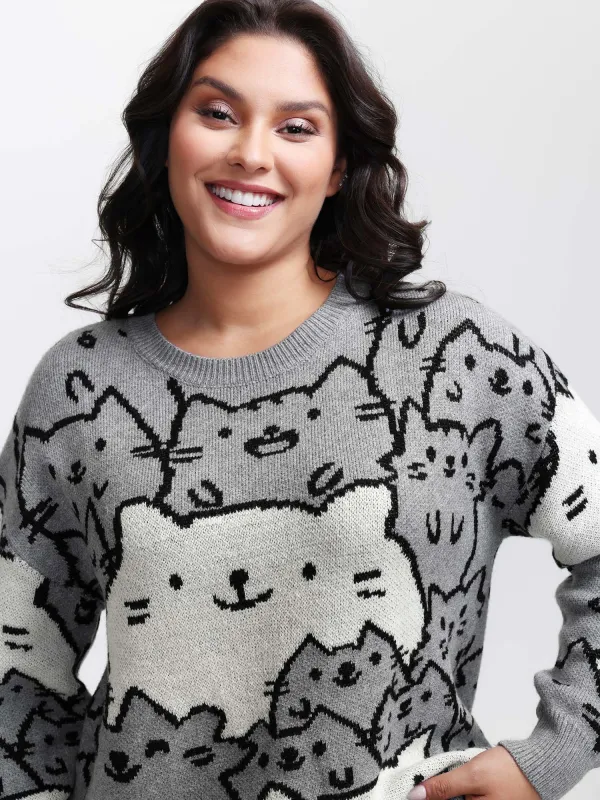 Cute Cats Everywhere Pullover sold by Bloomchic