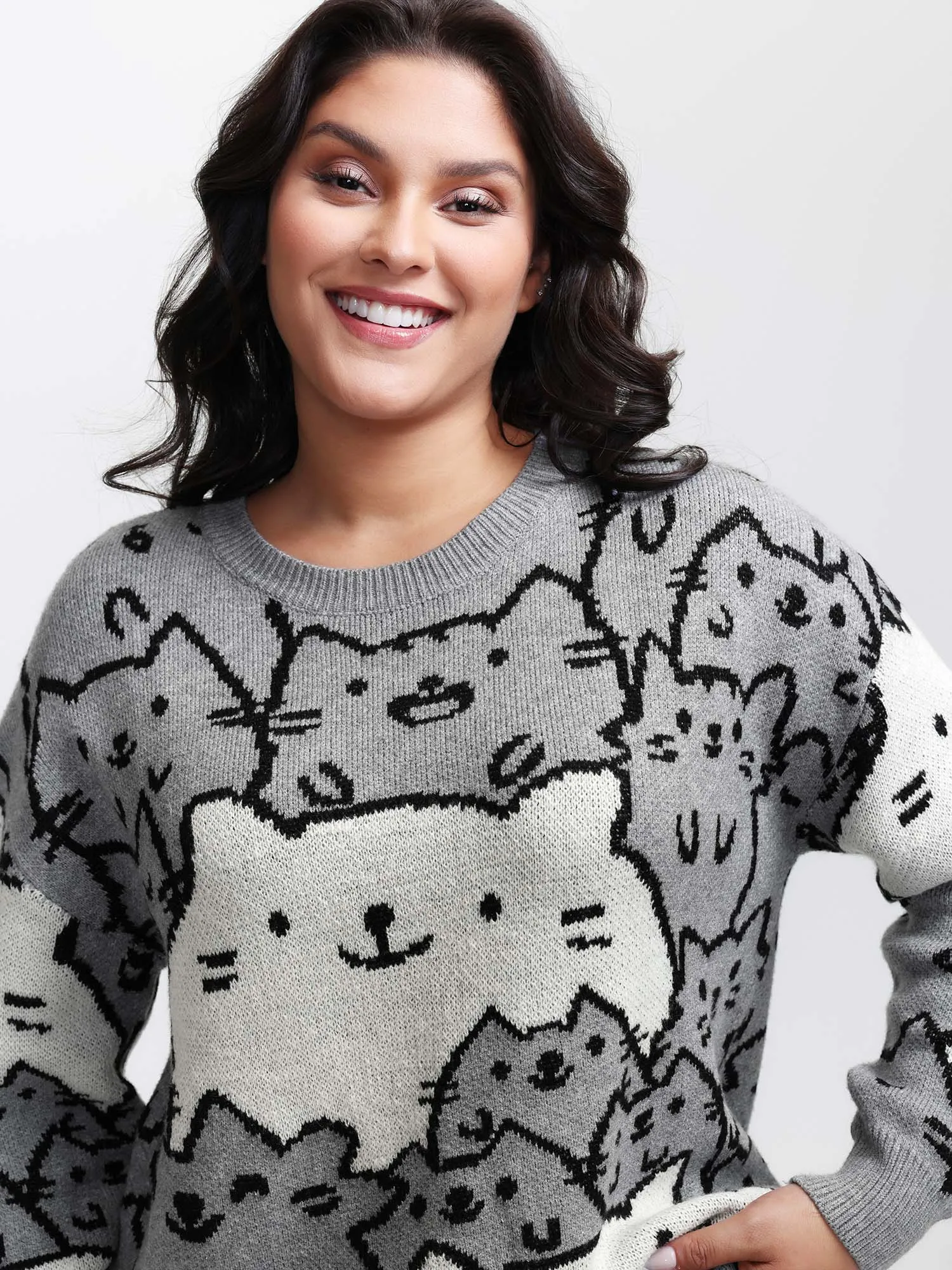 Cute Cats Everywhere Pullover sold by Bloomchic