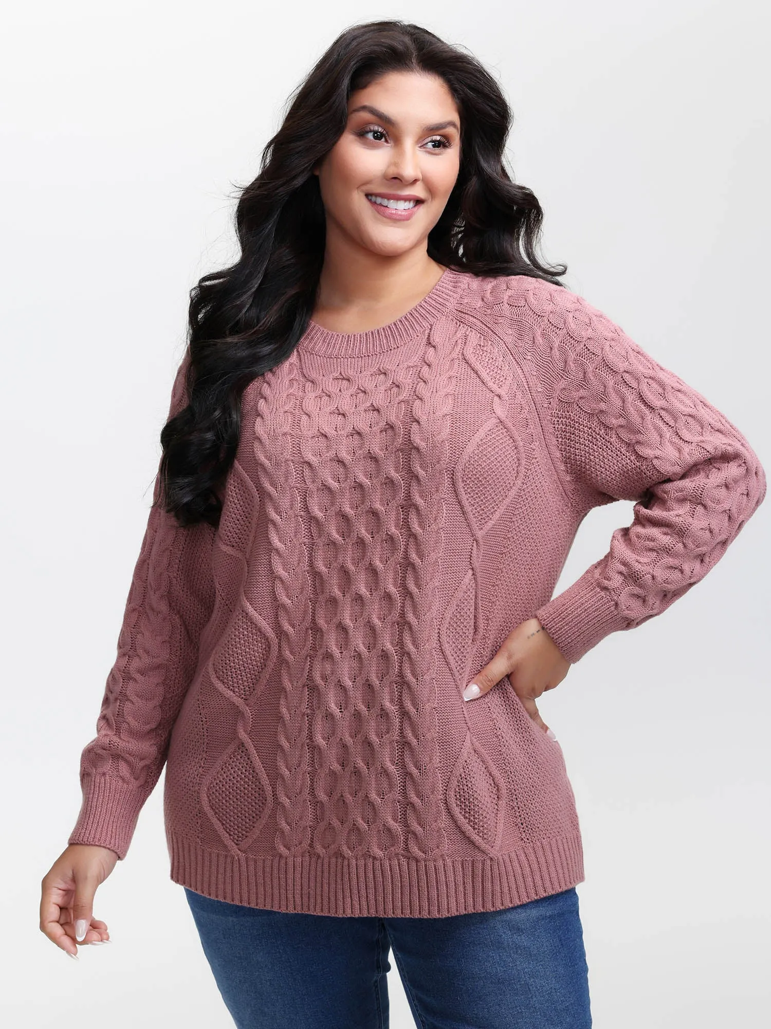 Twist Textured Woven Pullover sold by Bloomchic