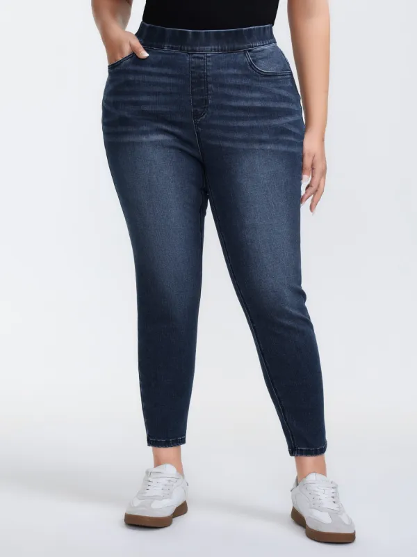 Super Stretchy Soft Skinny-Fit Jeans sold by Bloomchic