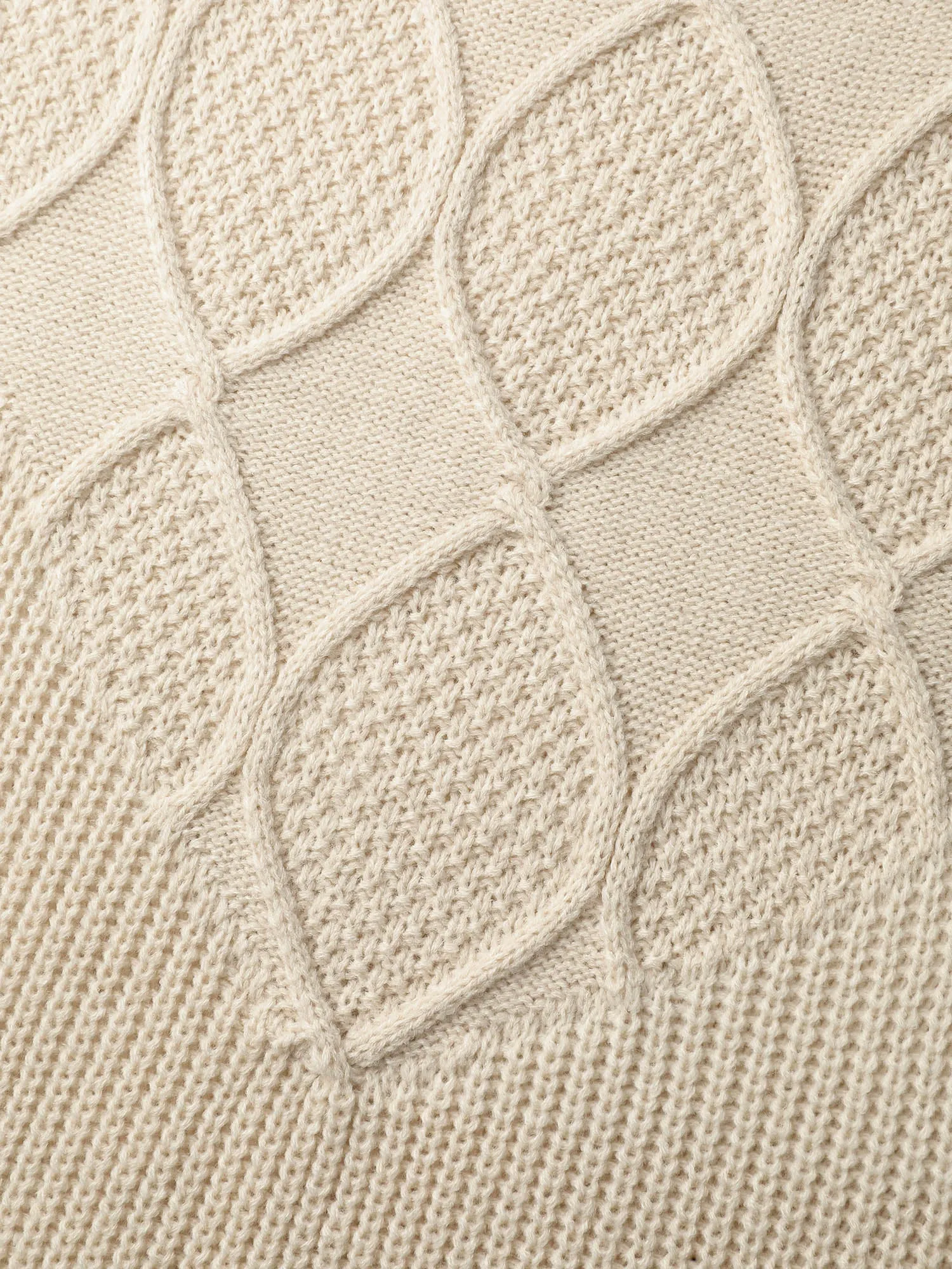 Textured Round Neck Ribbed Pullover sold by Bloomchic product image thumbnail 5