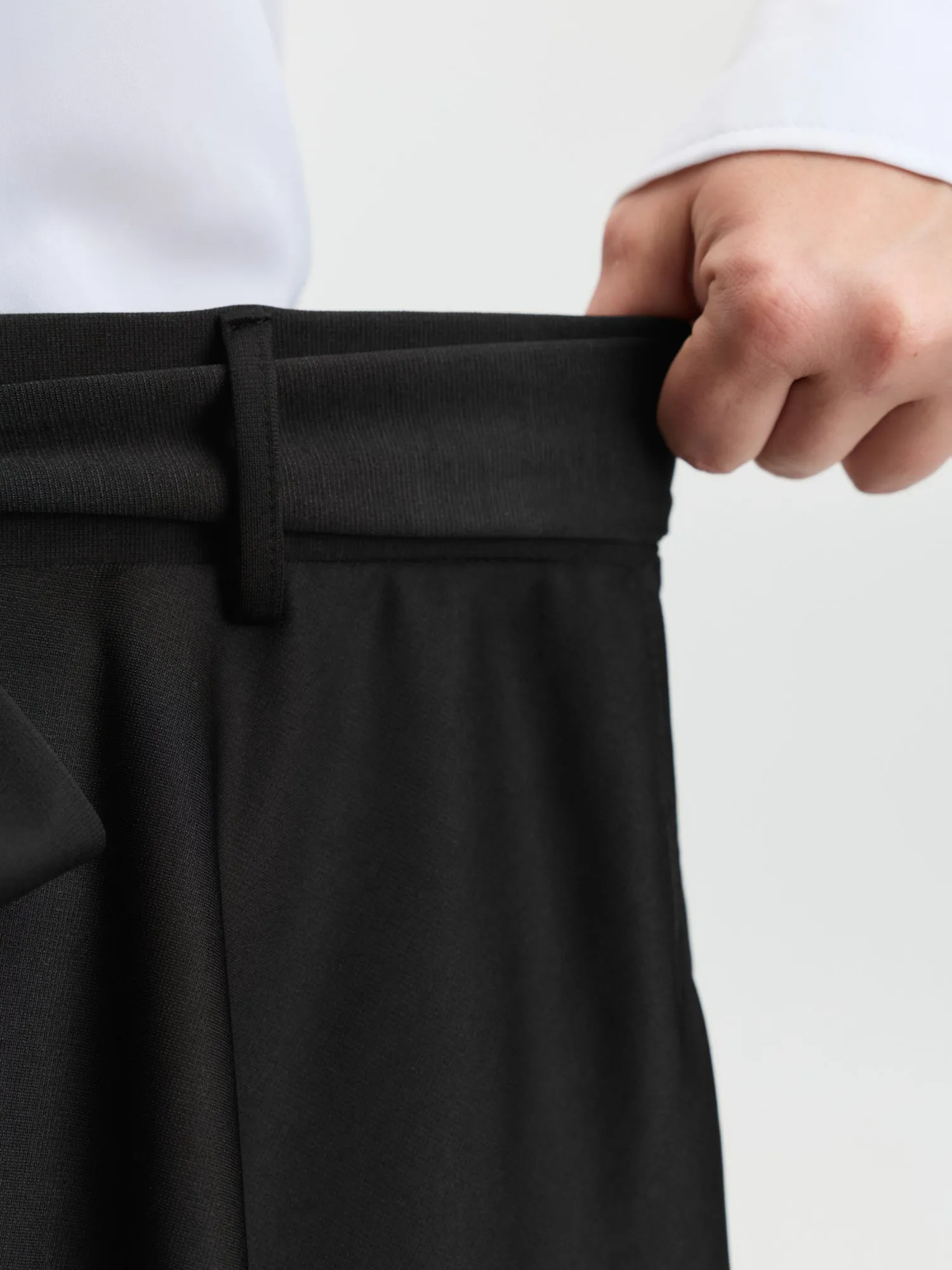 Belted Waist High-Low Hem Midi Skirt sold by Bloomchic product image thumbnail 4