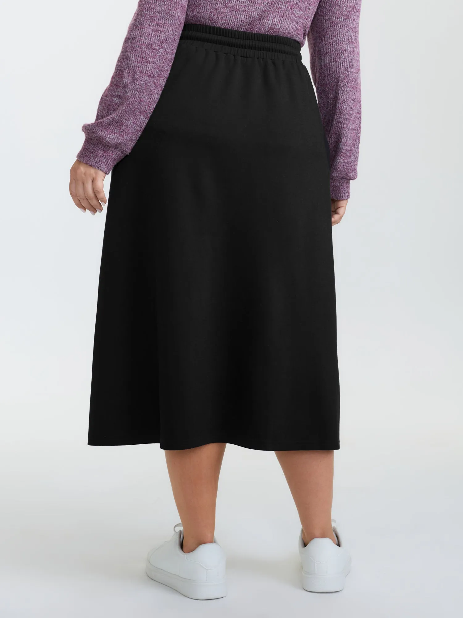 Drawstring Stretchy Fishtail Midi Skirt sold by Bloomchic product image thumbnail 5