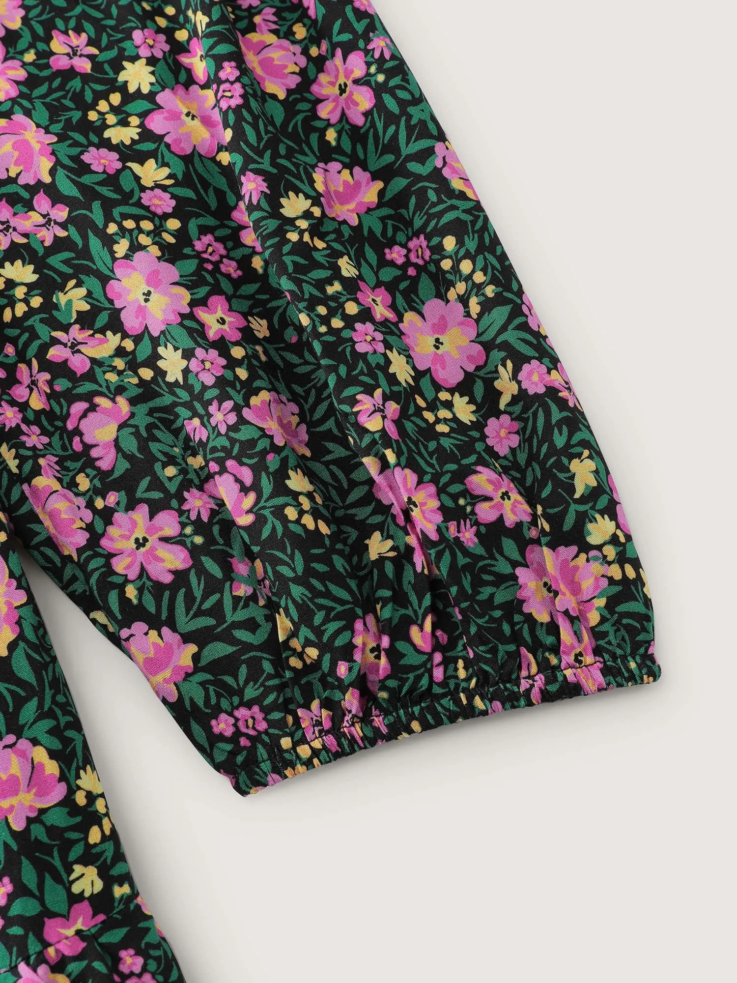 Floral Print Ruffled Tiered Maxi Dress sold by Bloomchic product image thumbnail 5