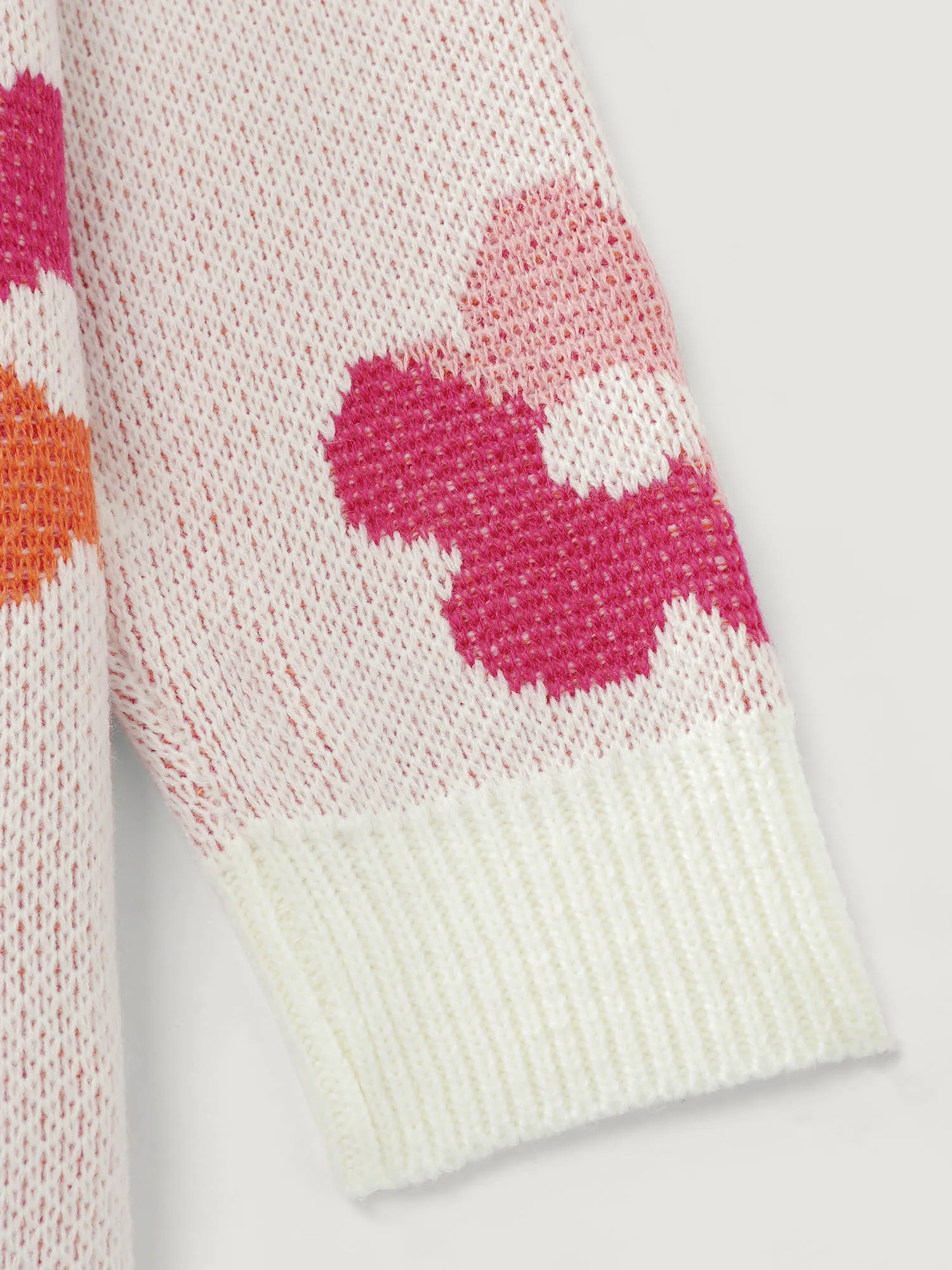 Colorful Floral Jacquard Pullover sold by Bloomchic product image thumbnail 5