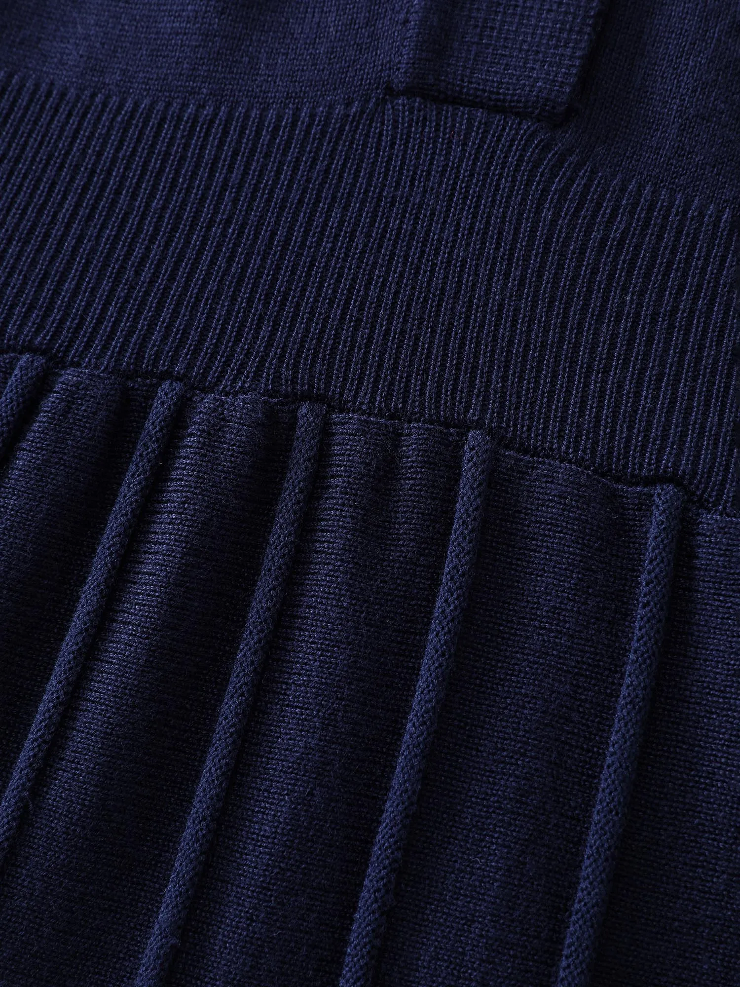 Supersoft Textured Polo Collar Sweater Dress sold by Bloomchic product image thumbnail 5