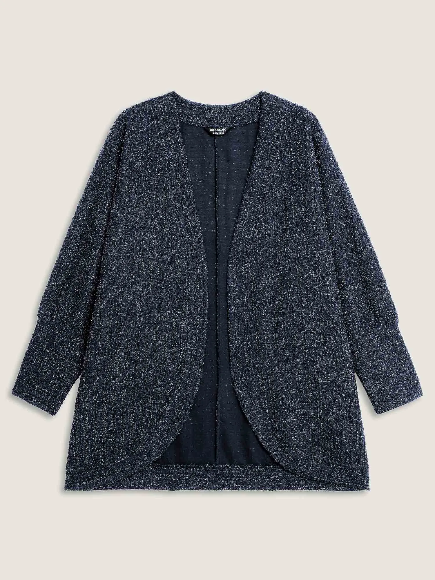 Raglan Sleeve Curvy Hem Jacket sold by Bloomchic product image thumbnail 5