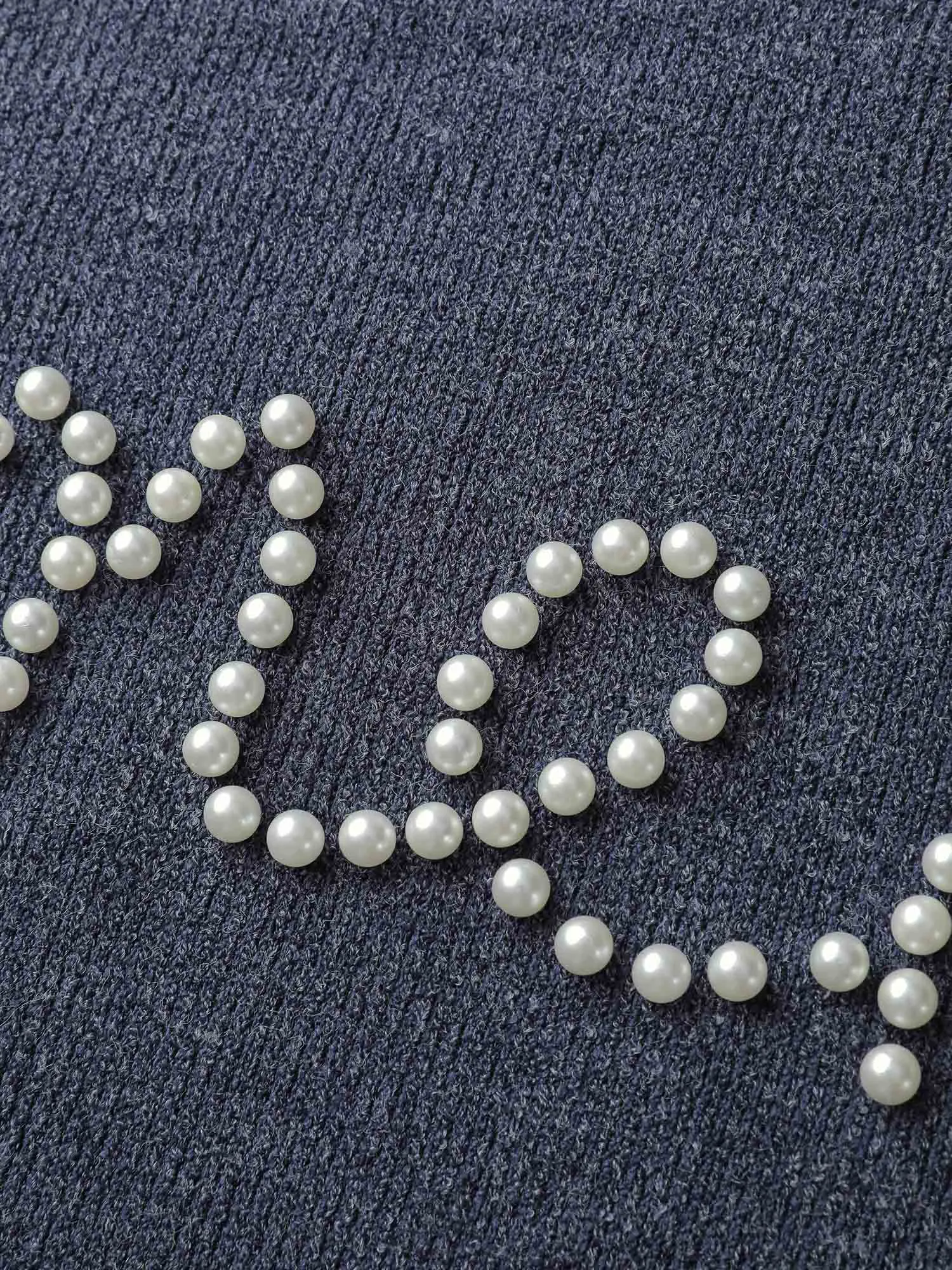 Merry Bead Textured Sweatshirt sold by Bloomchic product image thumbnail 5