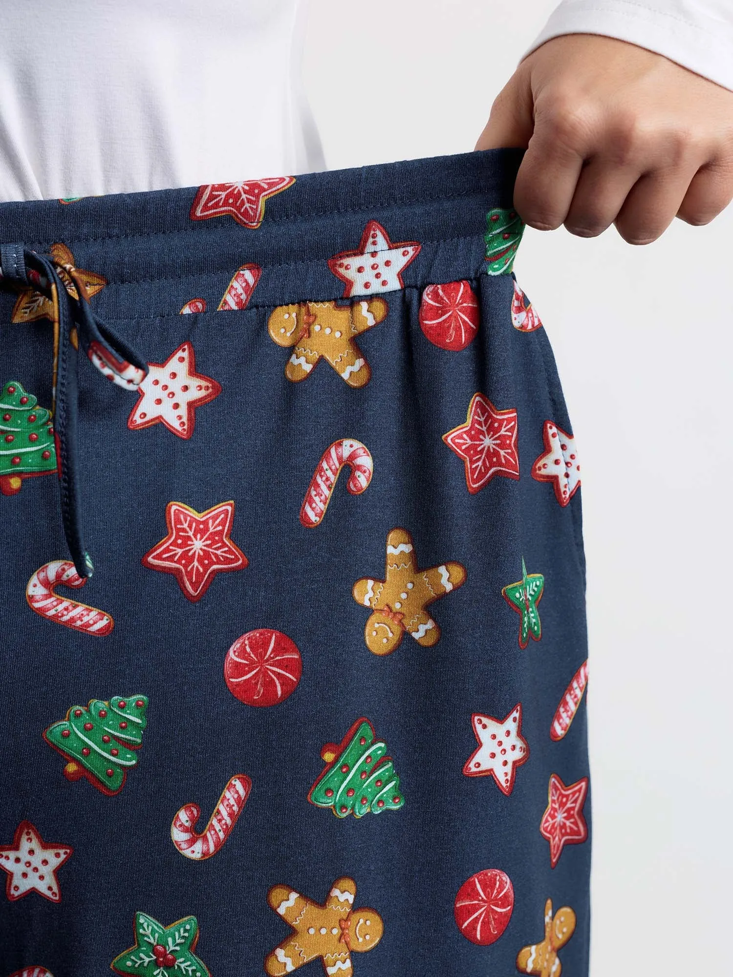 Colorful Holiday Print Pants sold by Bloomchic product image thumbnail 4