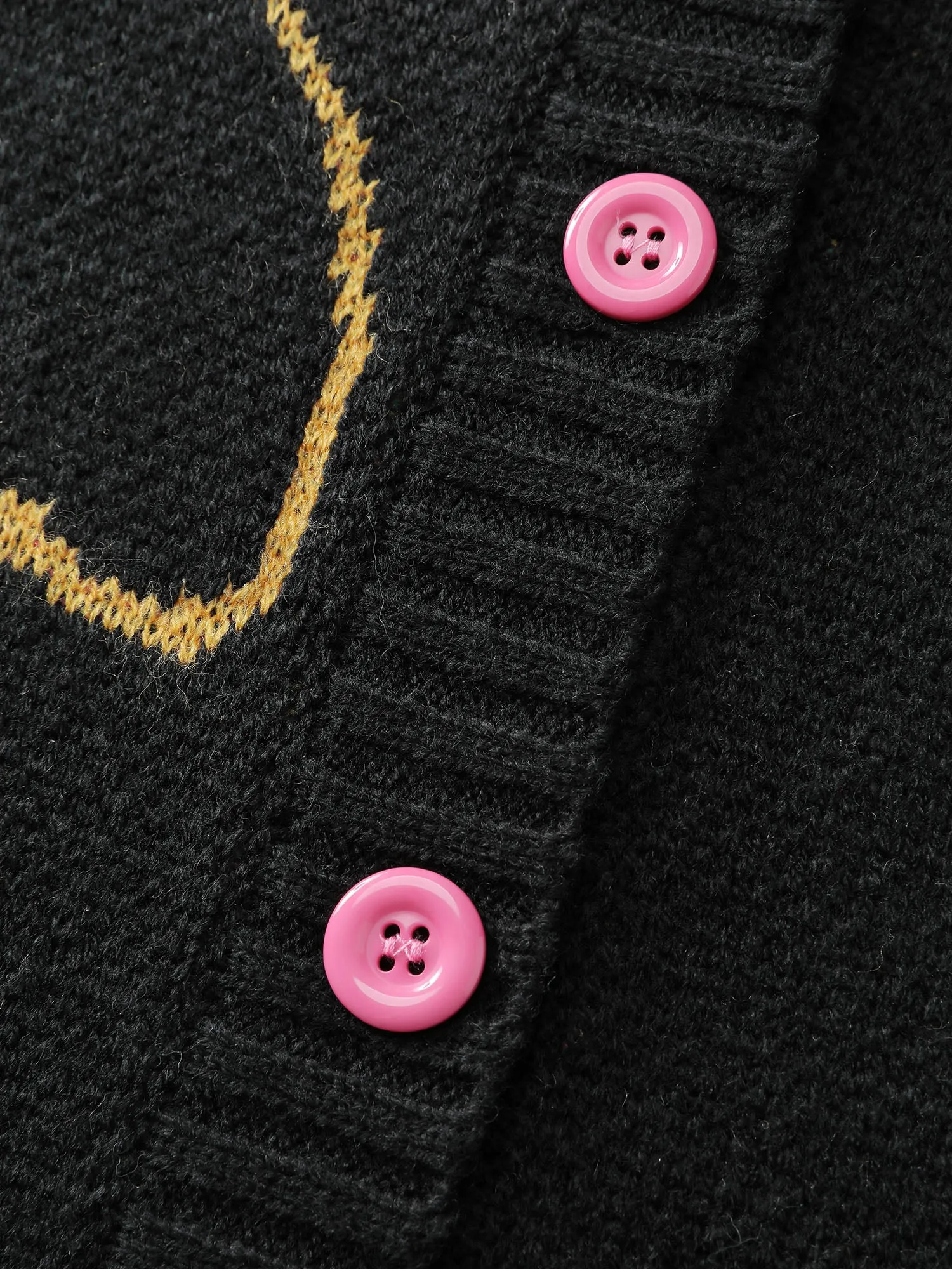 Merry Bright Button Knit Cardigan sold by Bloomchic product image thumbnail 5