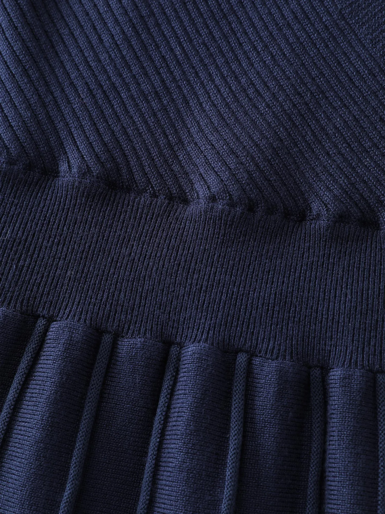 Supersoft Wrap Neck Cinched-Waist Sweater Dress sold by Bloomchic product image thumbnail 5