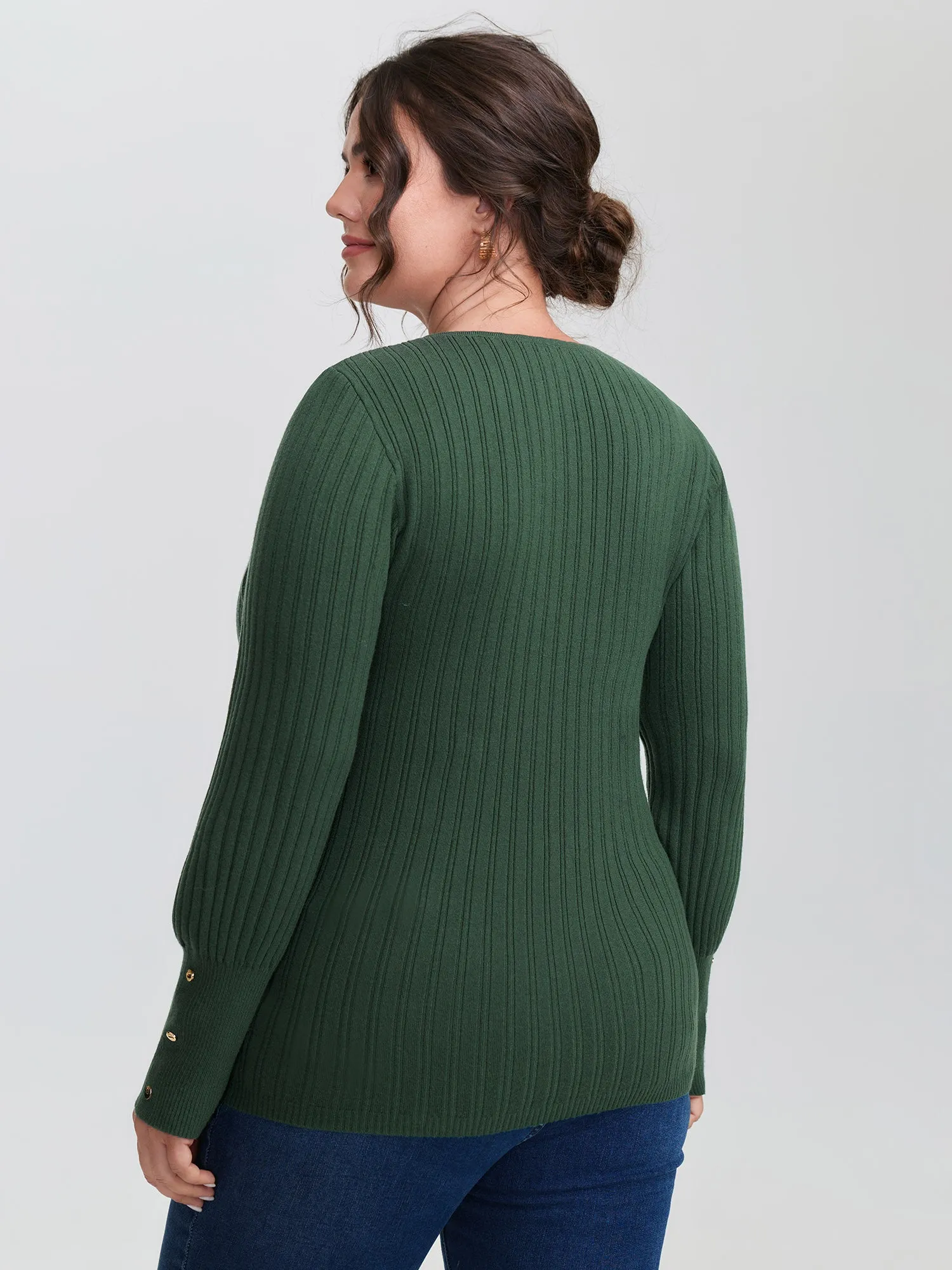 Supersoft Stretchy Round Neck Pullover sold by Bloomchic product image thumbnail 5