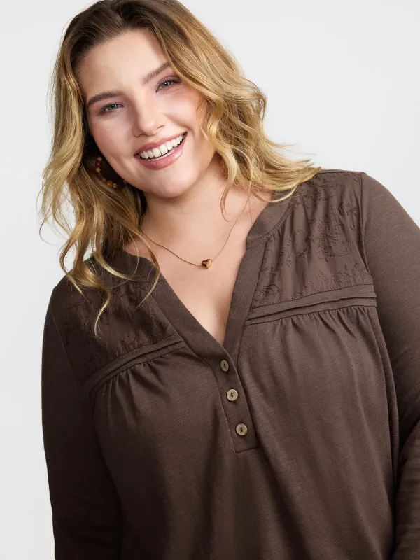 High-Low Hem Pleated Knit Top sold by Bloomchic