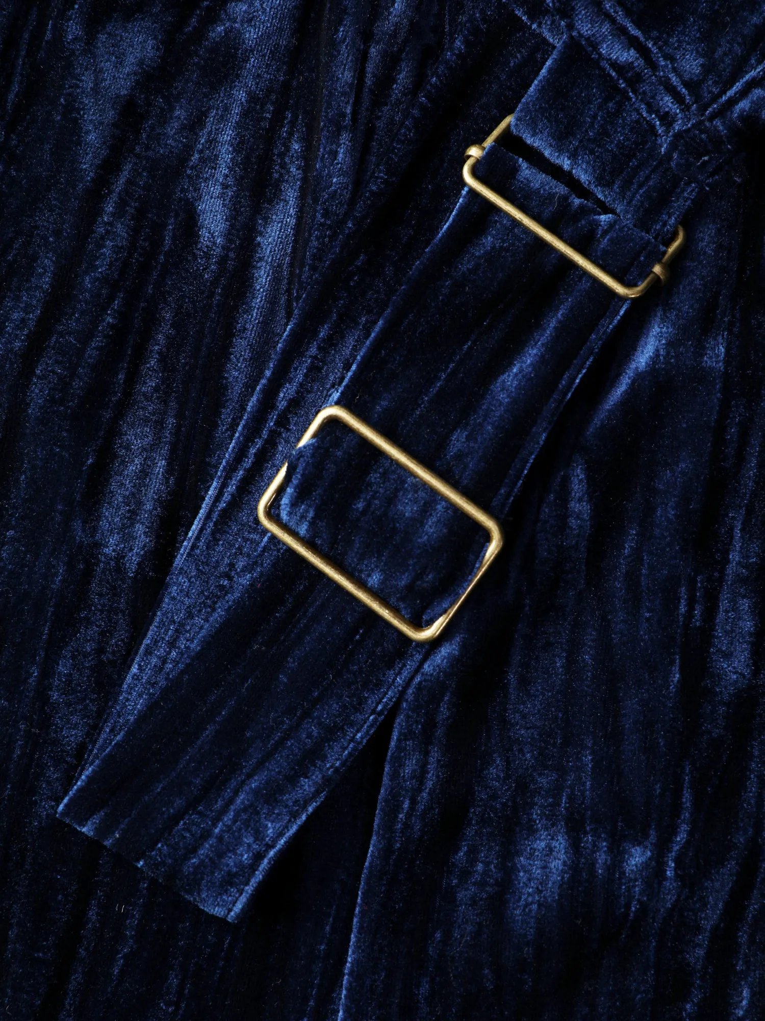 Velvety Texture Adjustable Pockets Overall Jumpsuit sold by Bloomchic product image thumbnail 5