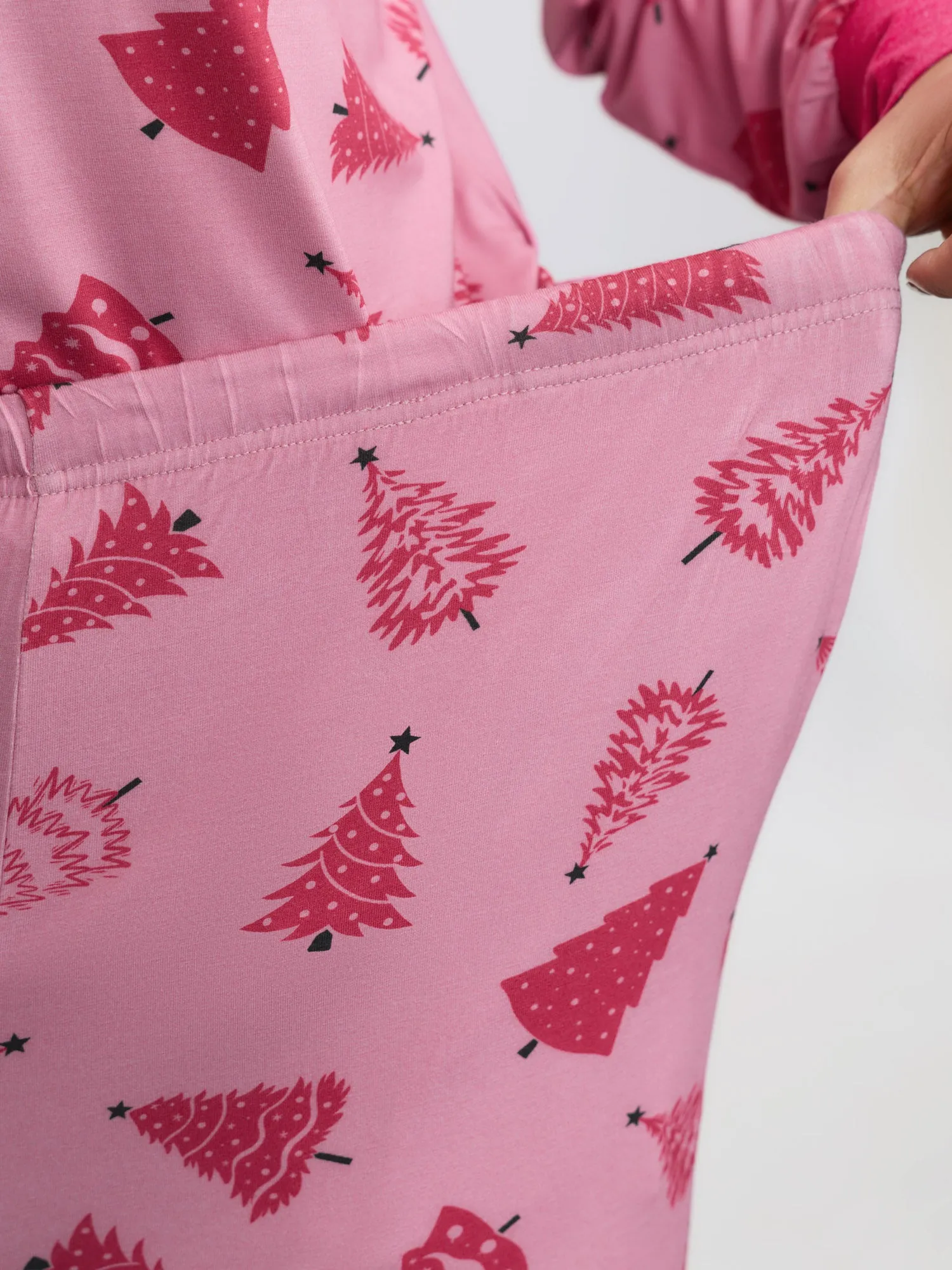 Christmas Tree Buttons Loungewear Set sold by Bloomchic product image thumbnail 5