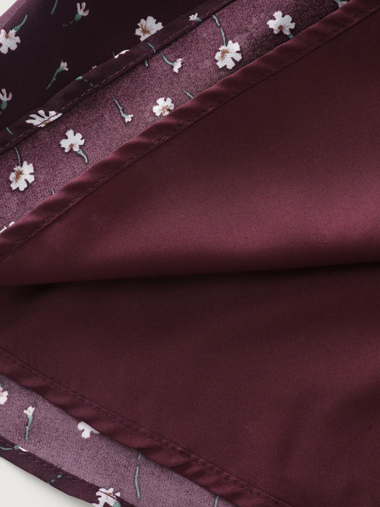 2-in-1 Floral Ribbed Knit Top sold by Bloomchic product image thumbnail 5