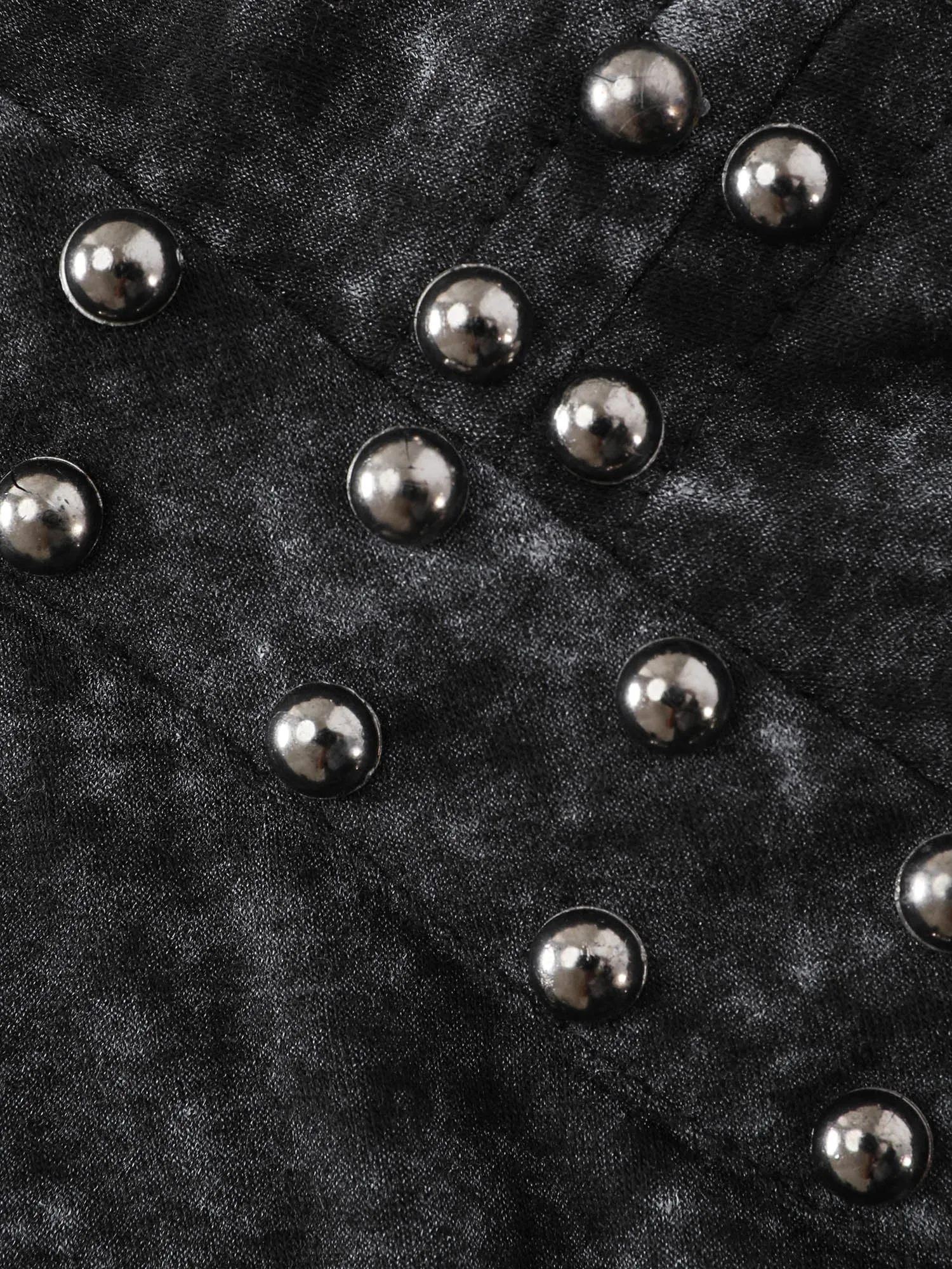 Rivets Snowflake Effect Stretchy T-Shirt sold by Bloomchic product image thumbnail 5