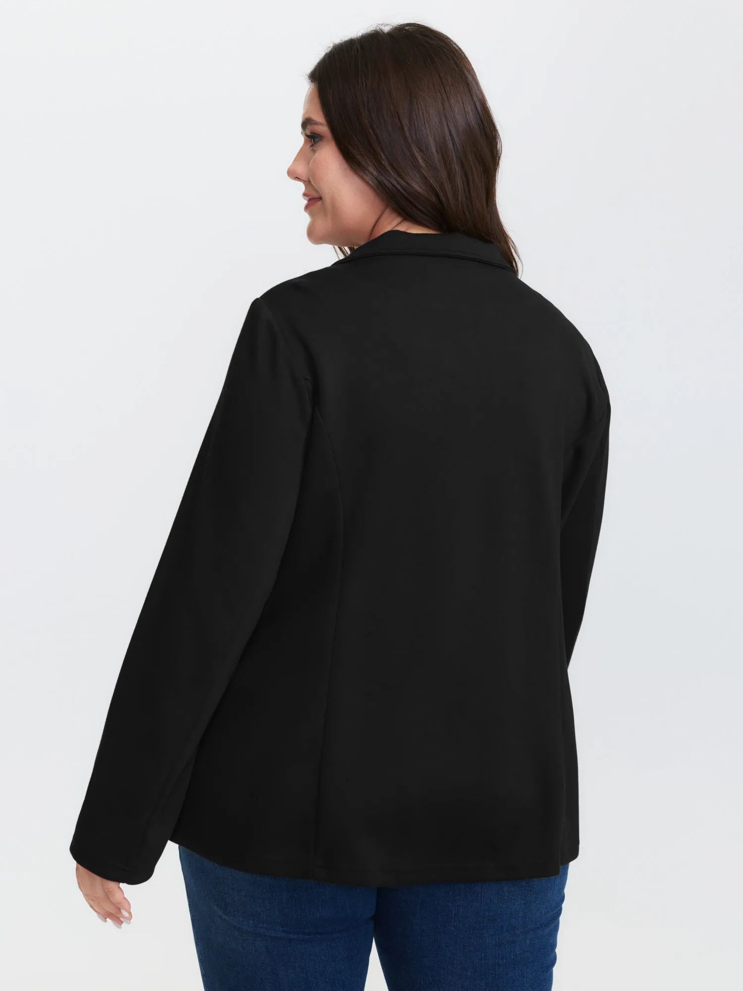 Supersoft Zipper Pockets Jacket sold by Bloomchic product image thumbnail 5