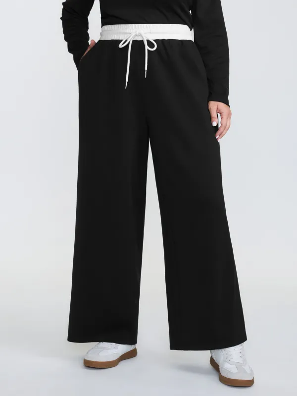 Supersoft Stretchy Drawstring Wide Waistband Pants sold by Bloomchic