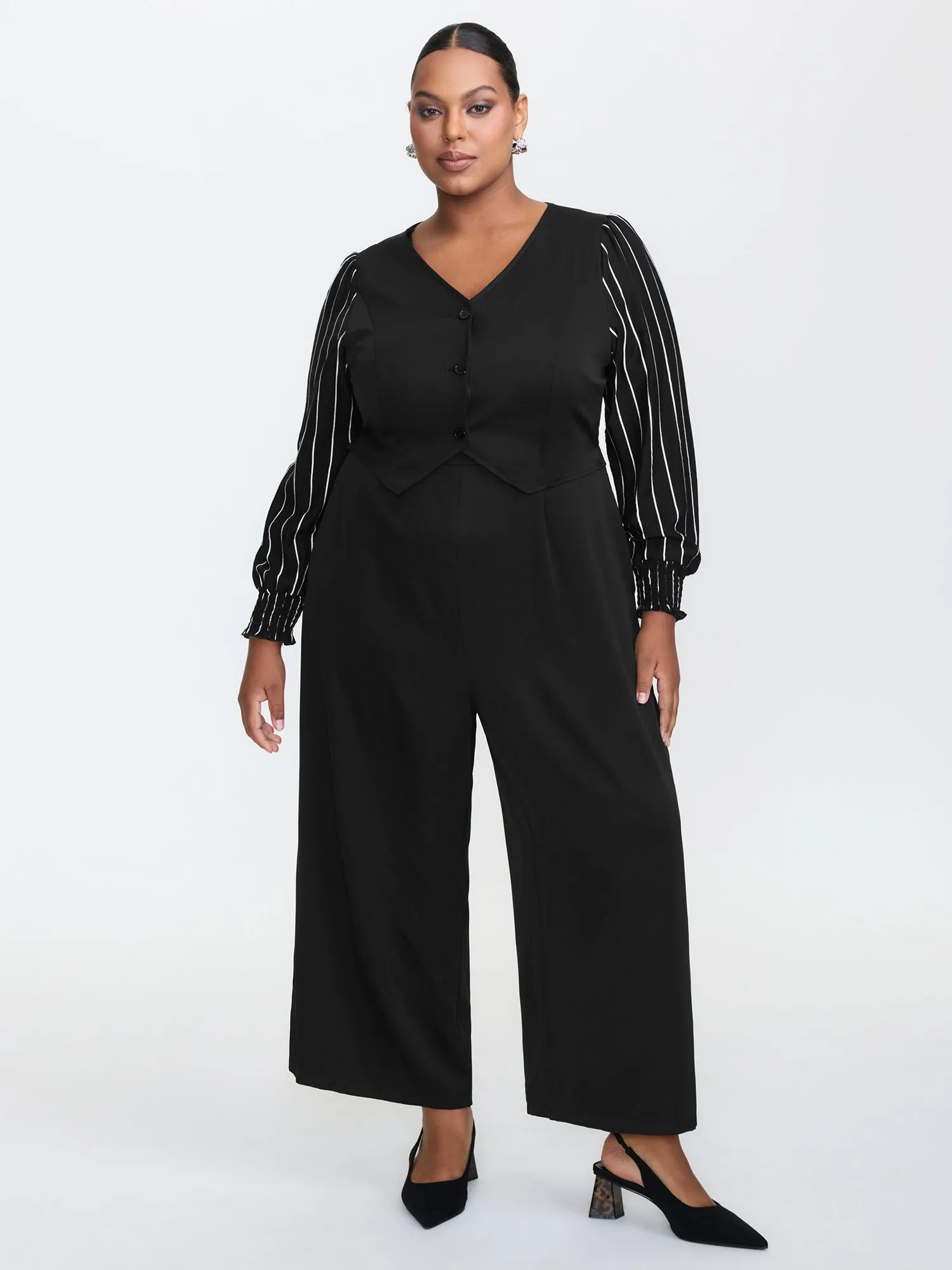 2-in-1 Hidden Zipper Jumpsuit sold by Bloomchic product image thumbnail 4