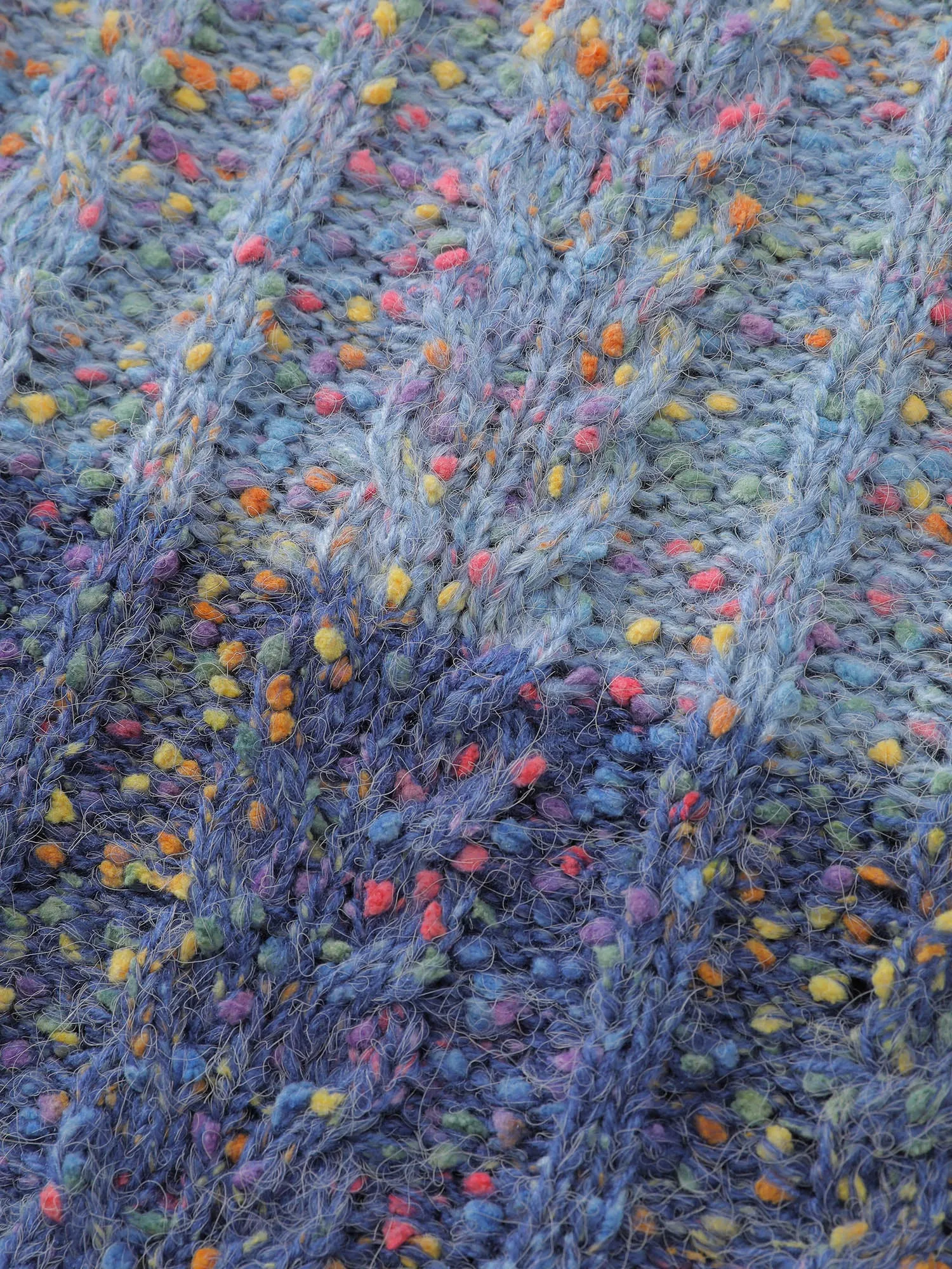 Colorblock Heather Round Neck Pullover sold by Bloomchic product image thumbnail 5