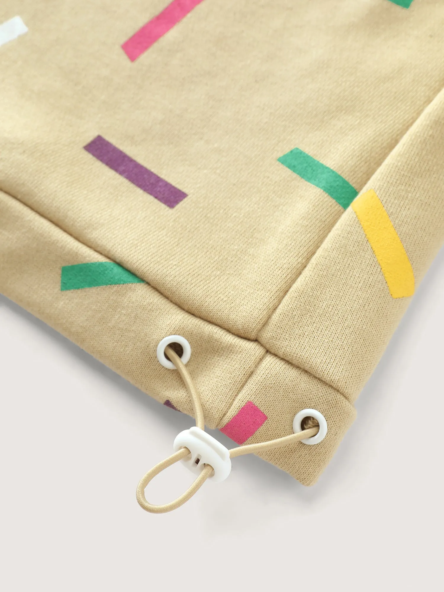 Colorful Confetti Print Round Neck Sweatshirt sold by Bloomchic product image thumbnail 5