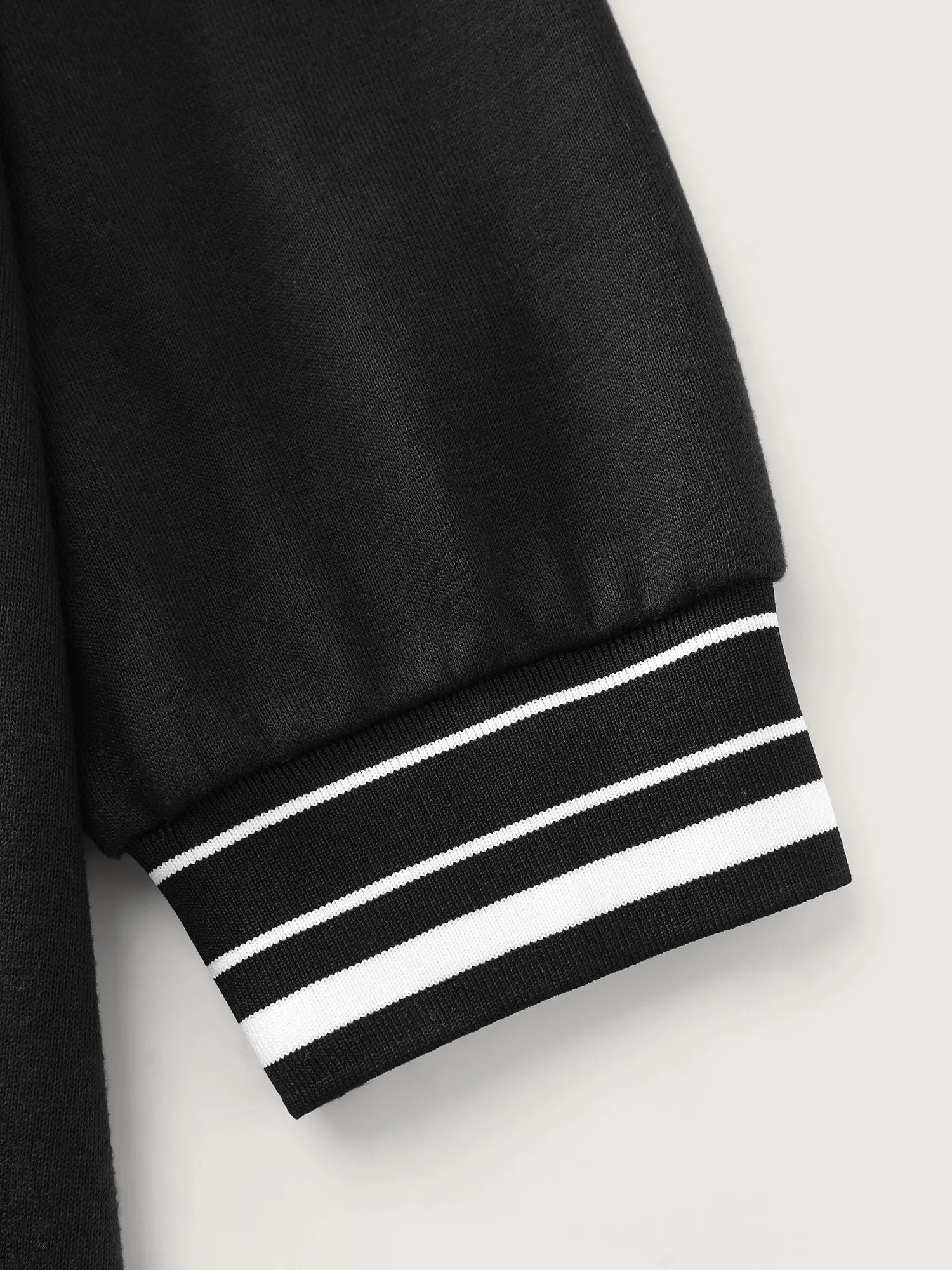 Stretchy Color Contrast Sweatshirt sold by Bloomchic product image thumbnail 5