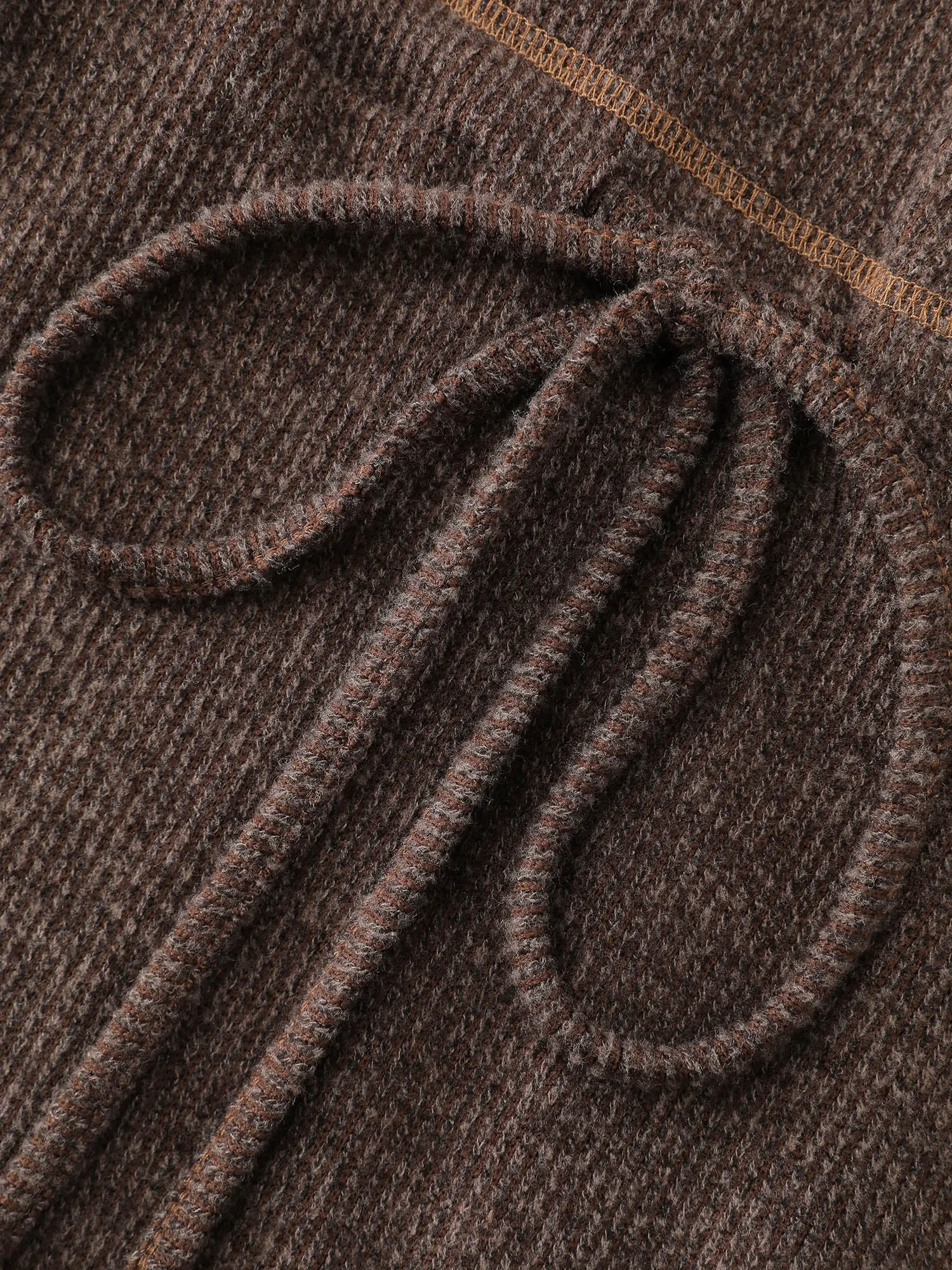 Fluffy Textured Color Contrast Midi Dress sold by Bloomchic product image thumbnail 5