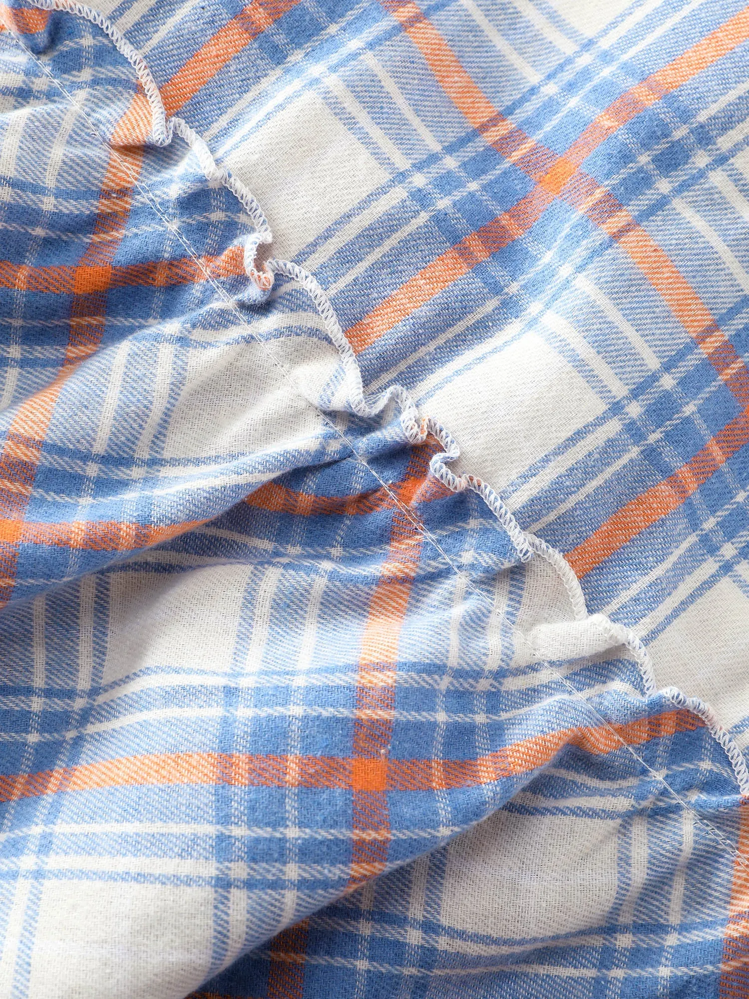 Plaid Print Drawstring Waist Pockets Midi Dress sold by Bloomchic product image thumbnail 5