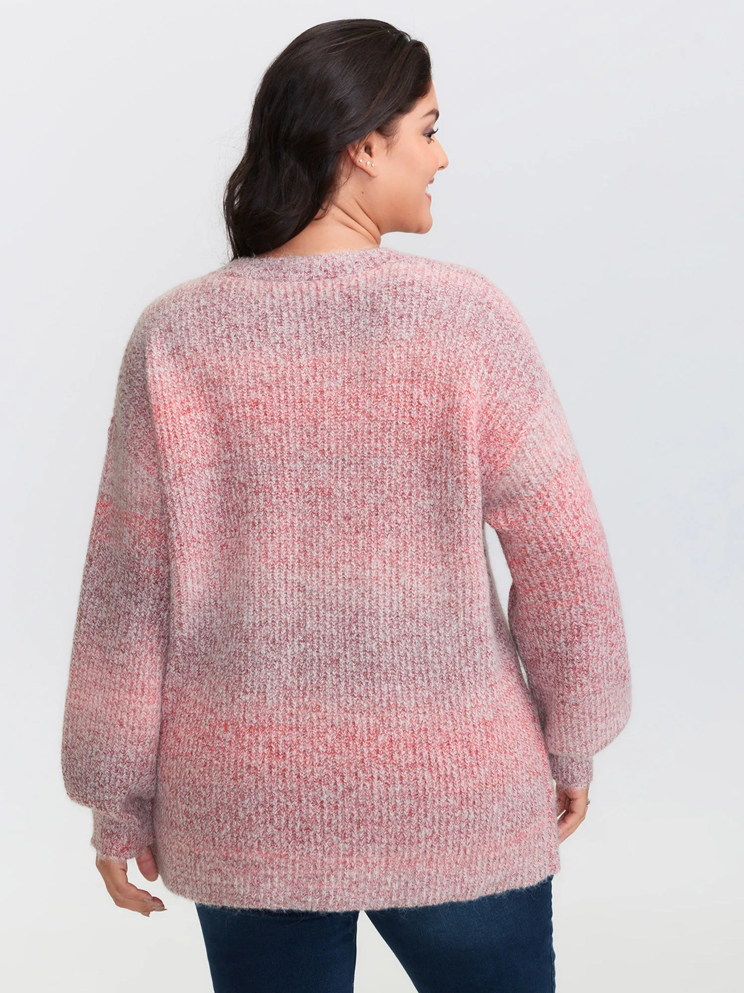 Warm Heater Color Gradient Pullover sold by Bloomchic product image thumbnail 4