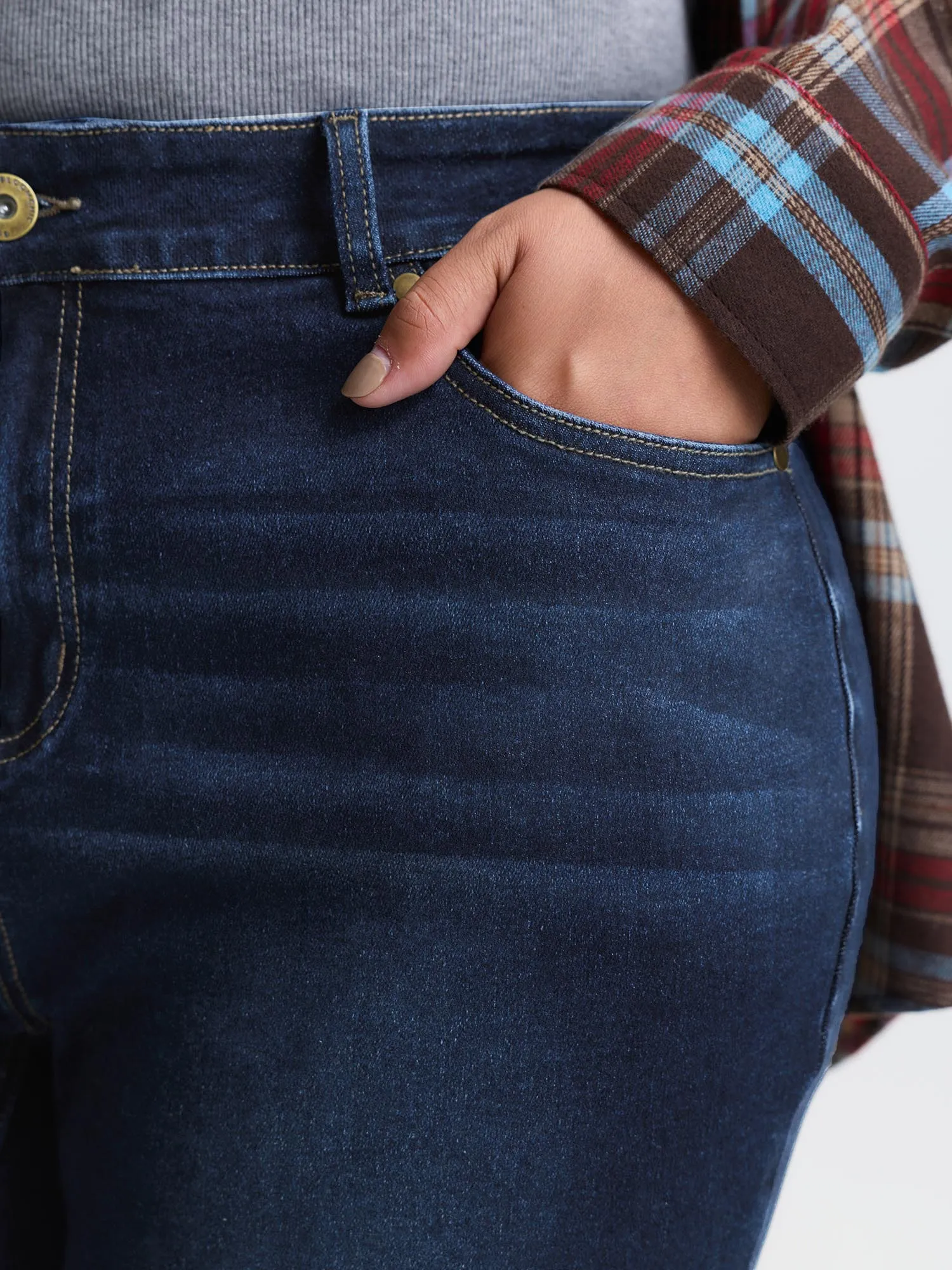 Mid Rise Skinny-Fit Jeans sold by Bloomchic product image thumbnail 4