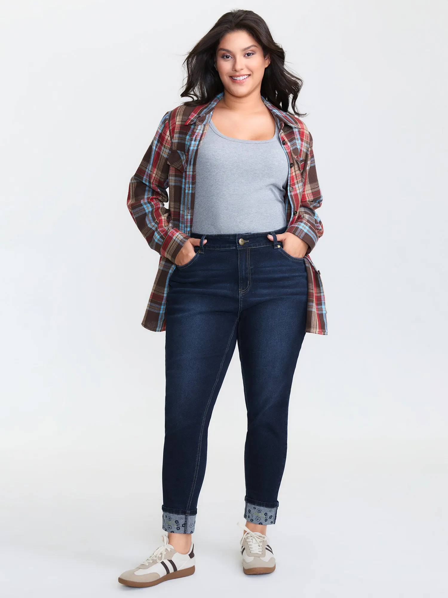 Mid Rise Skinny-Fit Jeans sold by Bloomchic product image thumbnail 2