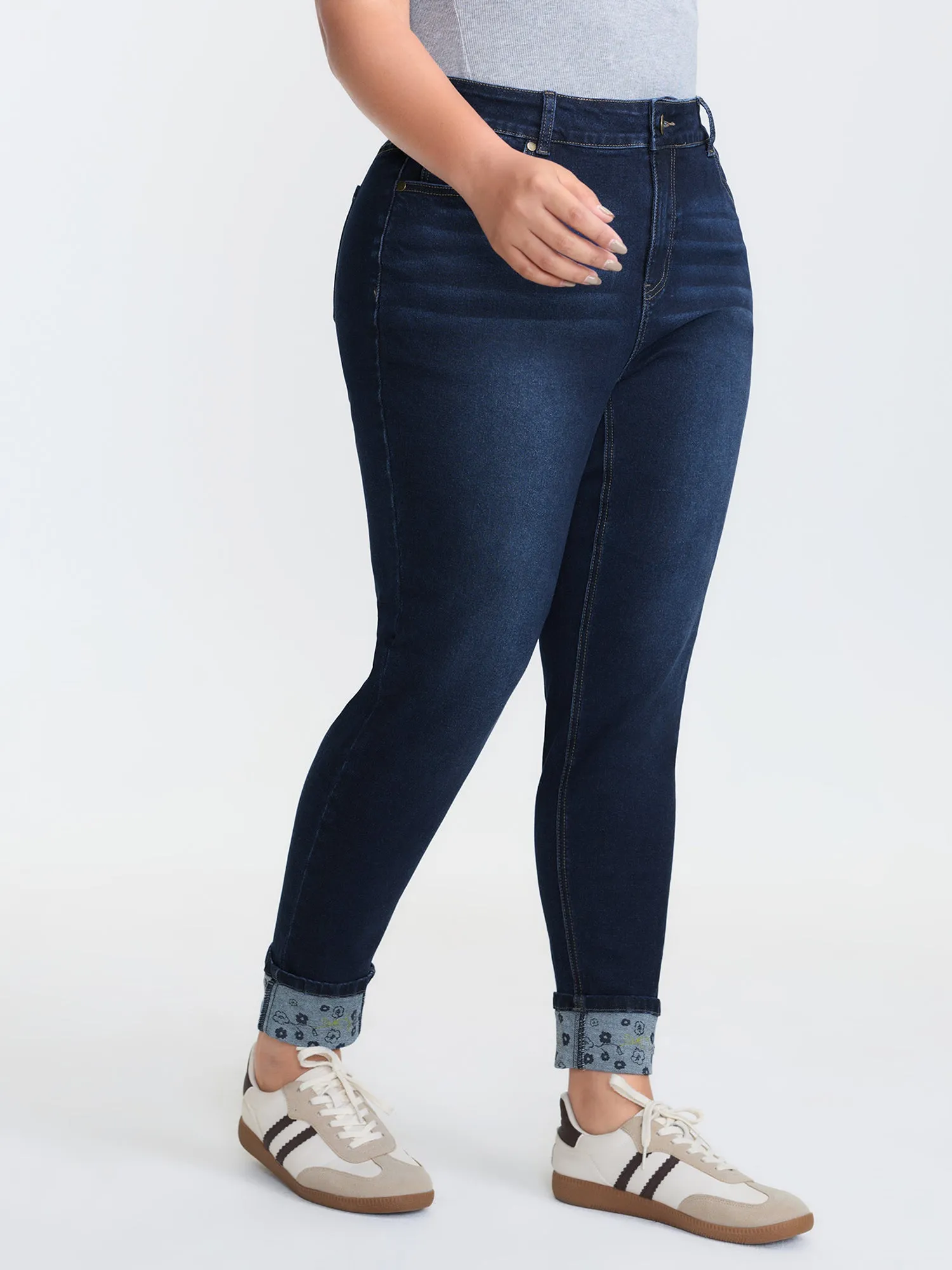 Mid Rise Skinny-Fit Jeans sold by Bloomchic product image thumbnail 3