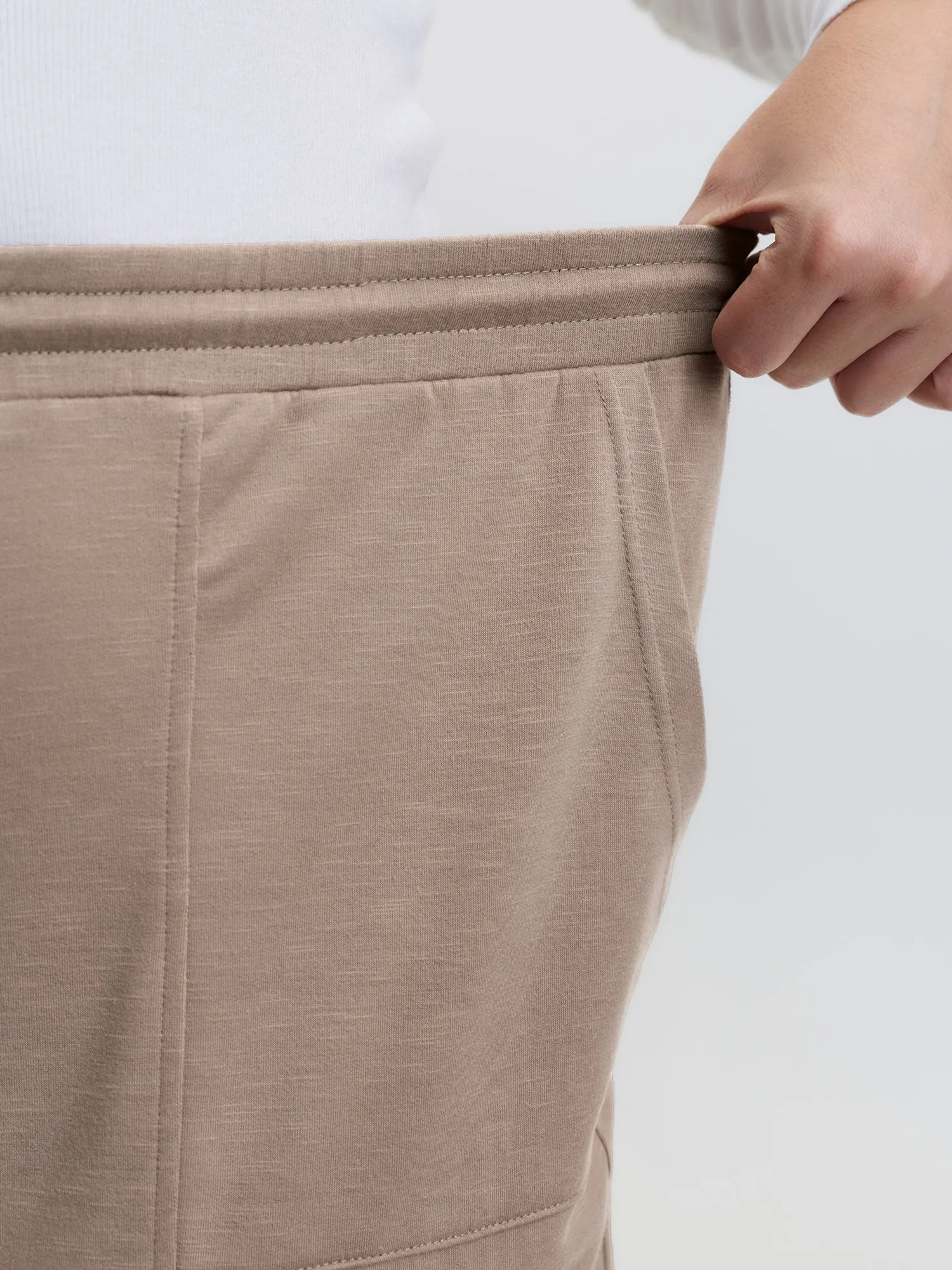 Drawstring Flared Hem Pants sold by Bloomchic product image thumbnail 5