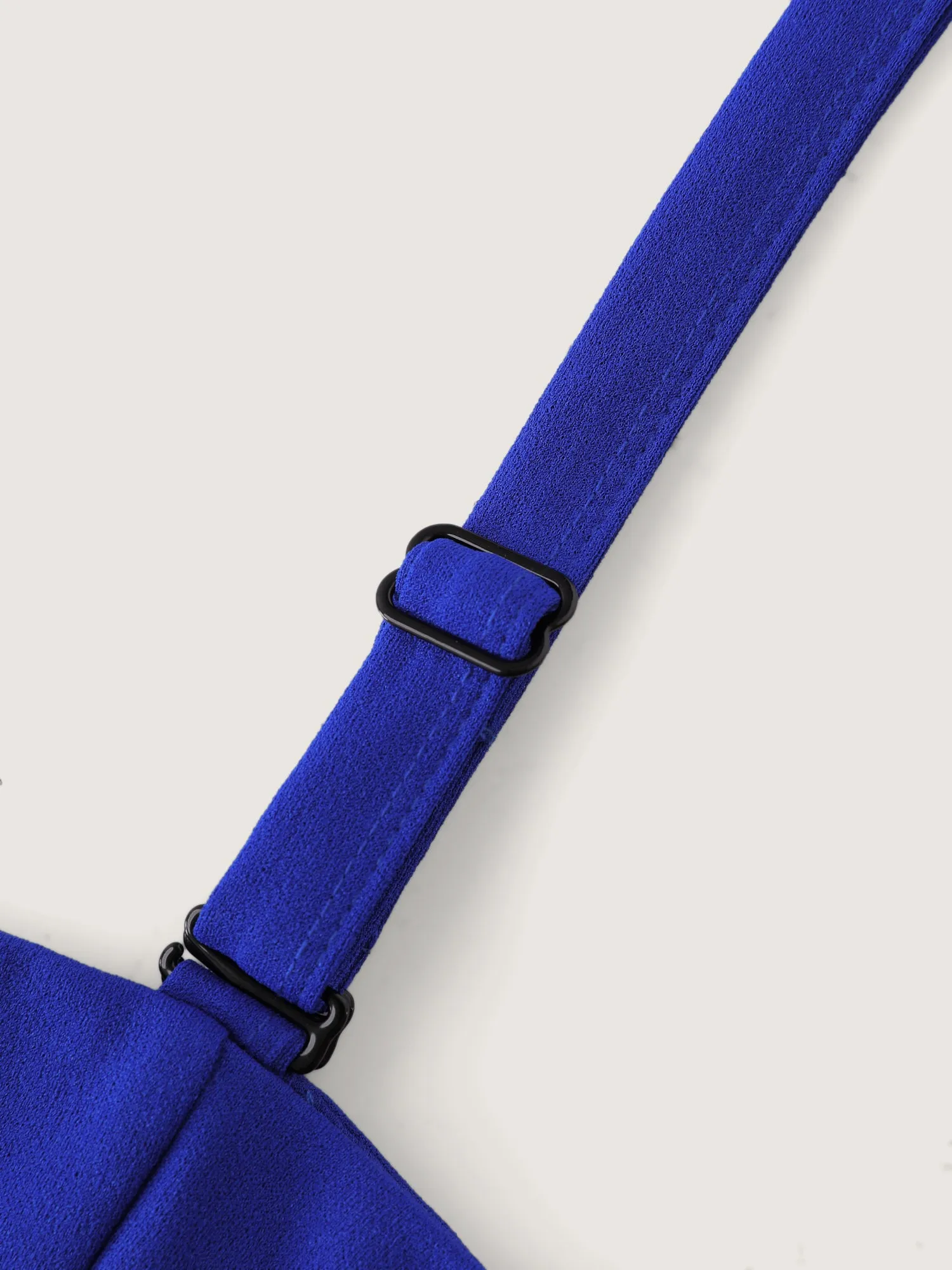 Detachable Shoulder Straps Pleated Midi Dress sold by Bloomchic product image thumbnail 5