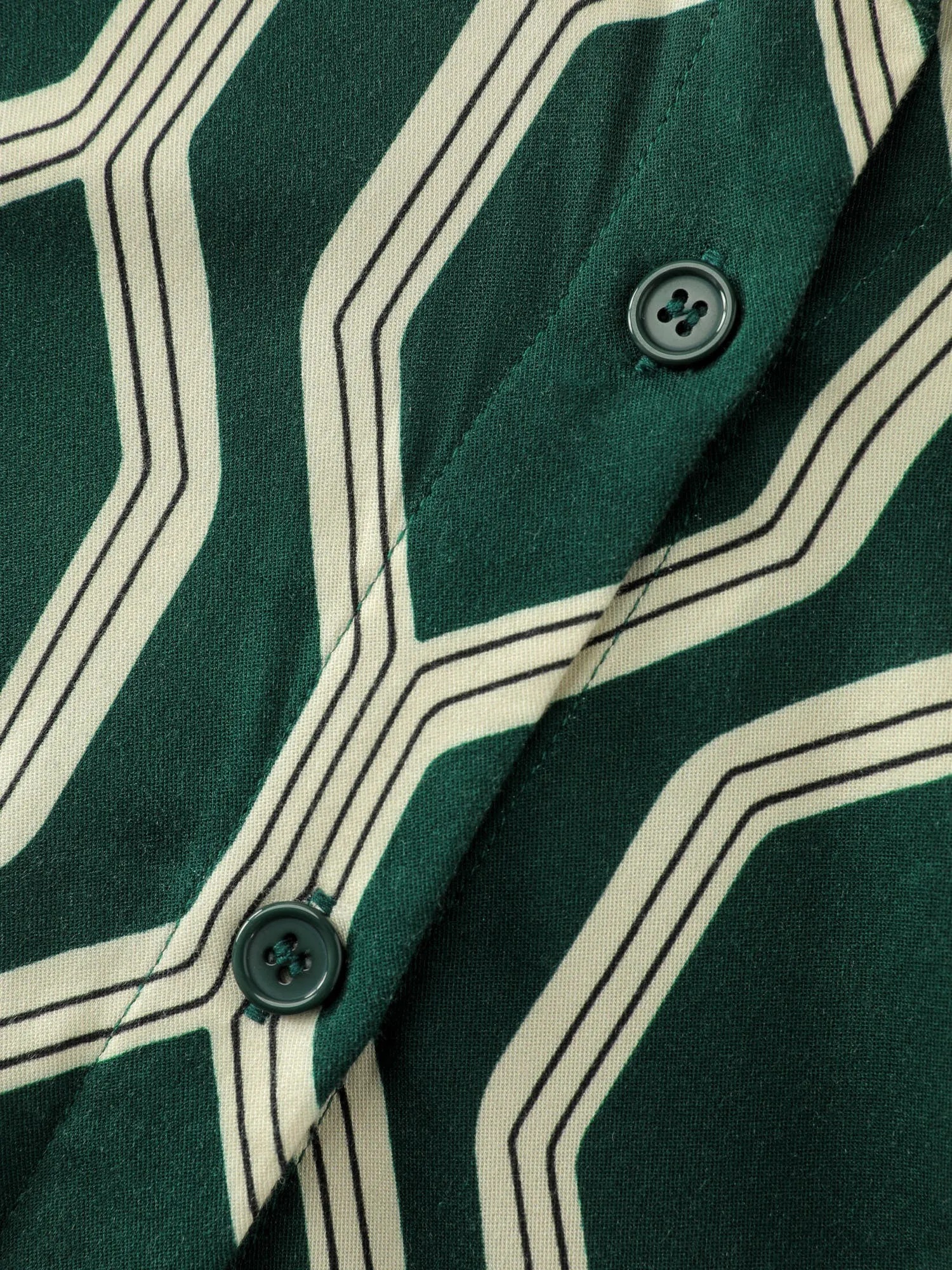 Geometric Print Rayon Belted Maxi Dress sold by Bloomchic product image thumbnail 5