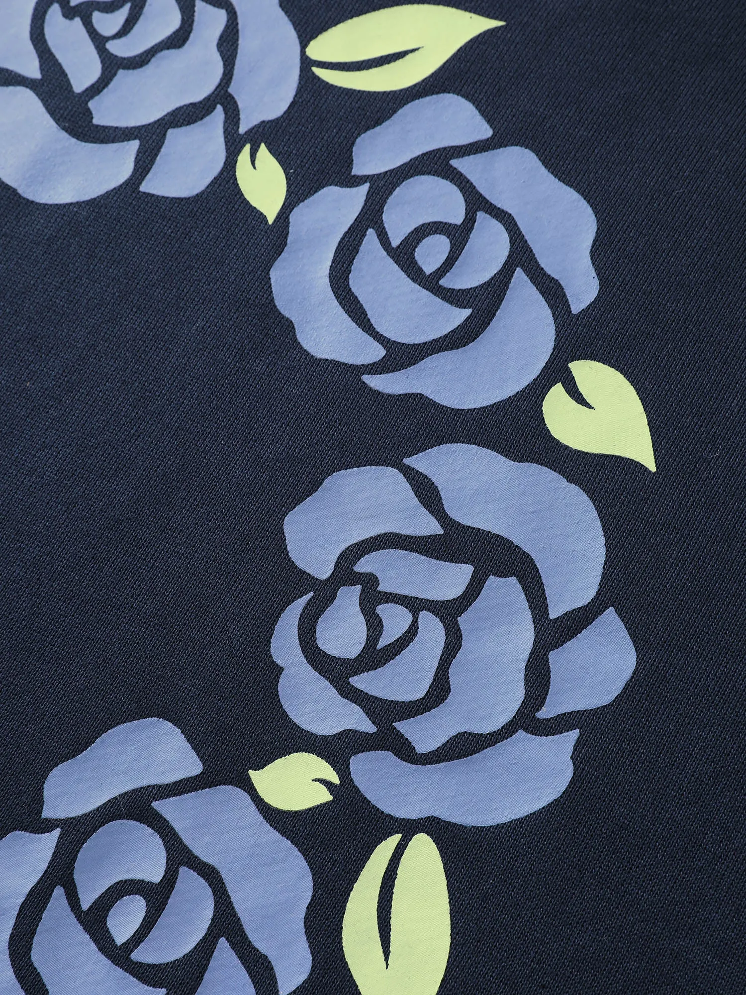 Floral Textured Spliced Hoodie sold by Bloomchic product image thumbnail 5