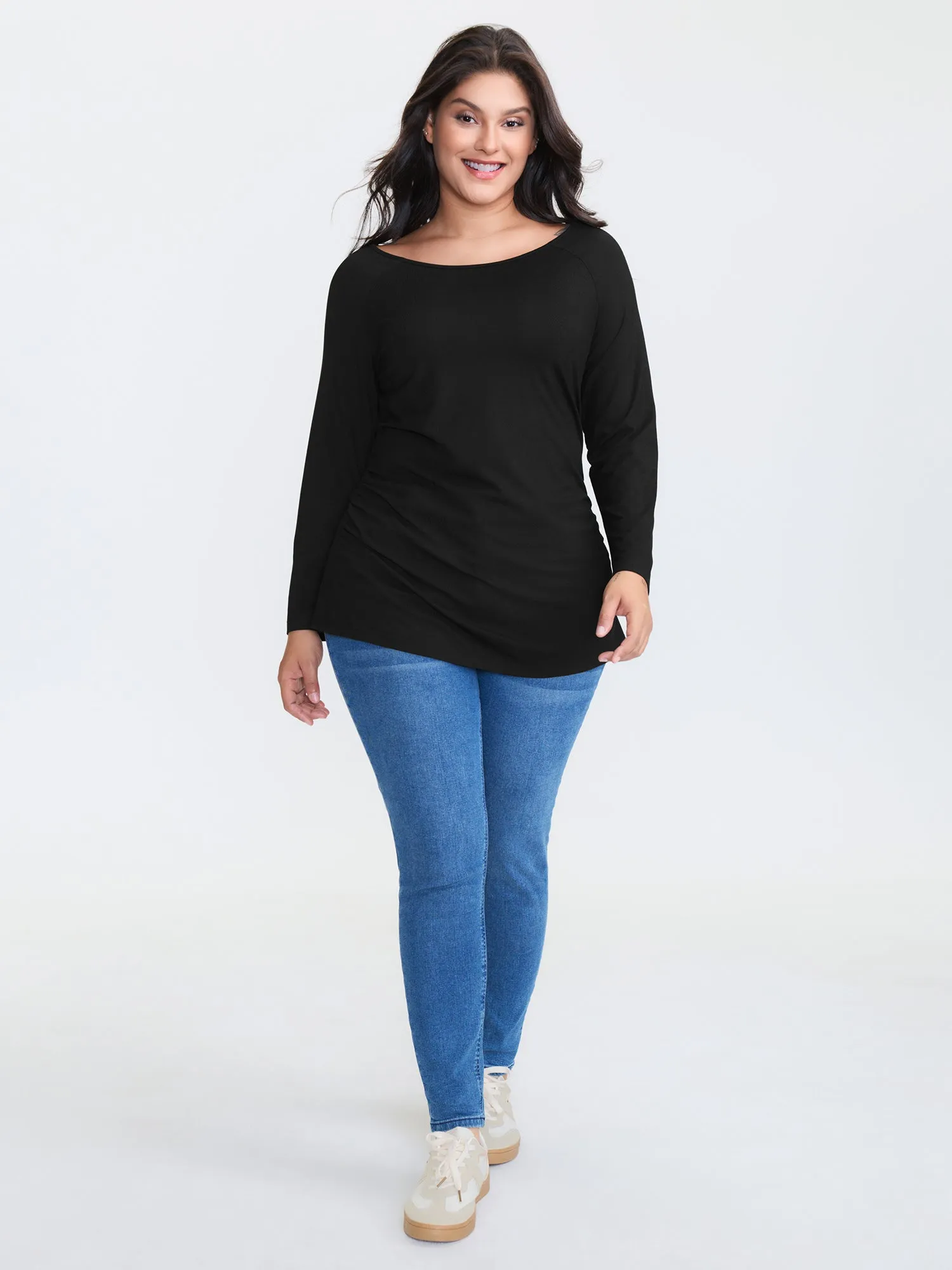 Supersoft Boat Neck T-Shirt sold by Bloomchic product image thumbnail 4