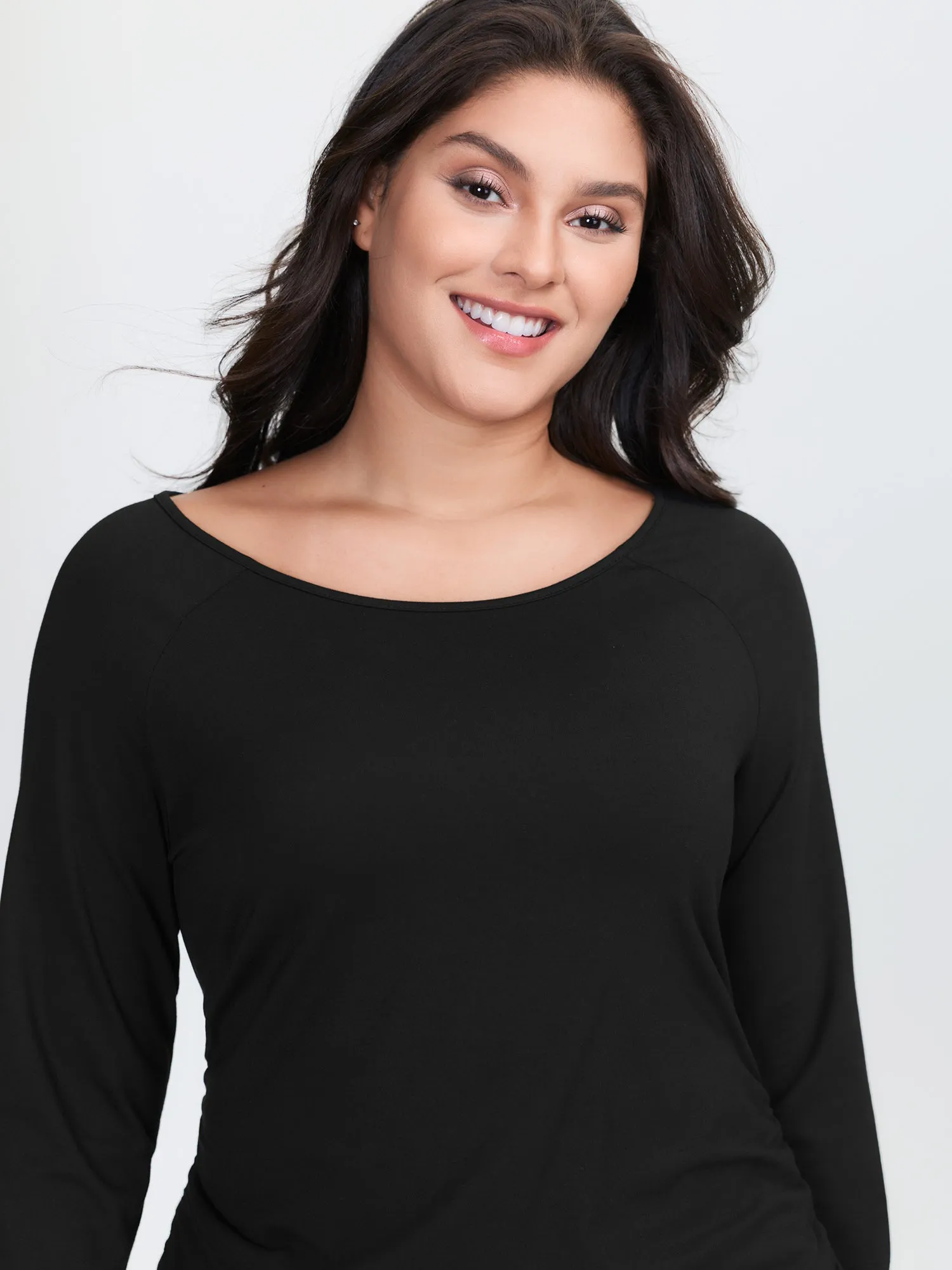 Supersoft Boat Neck T-Shirt sold by Bloomchic product image thumbnail 2