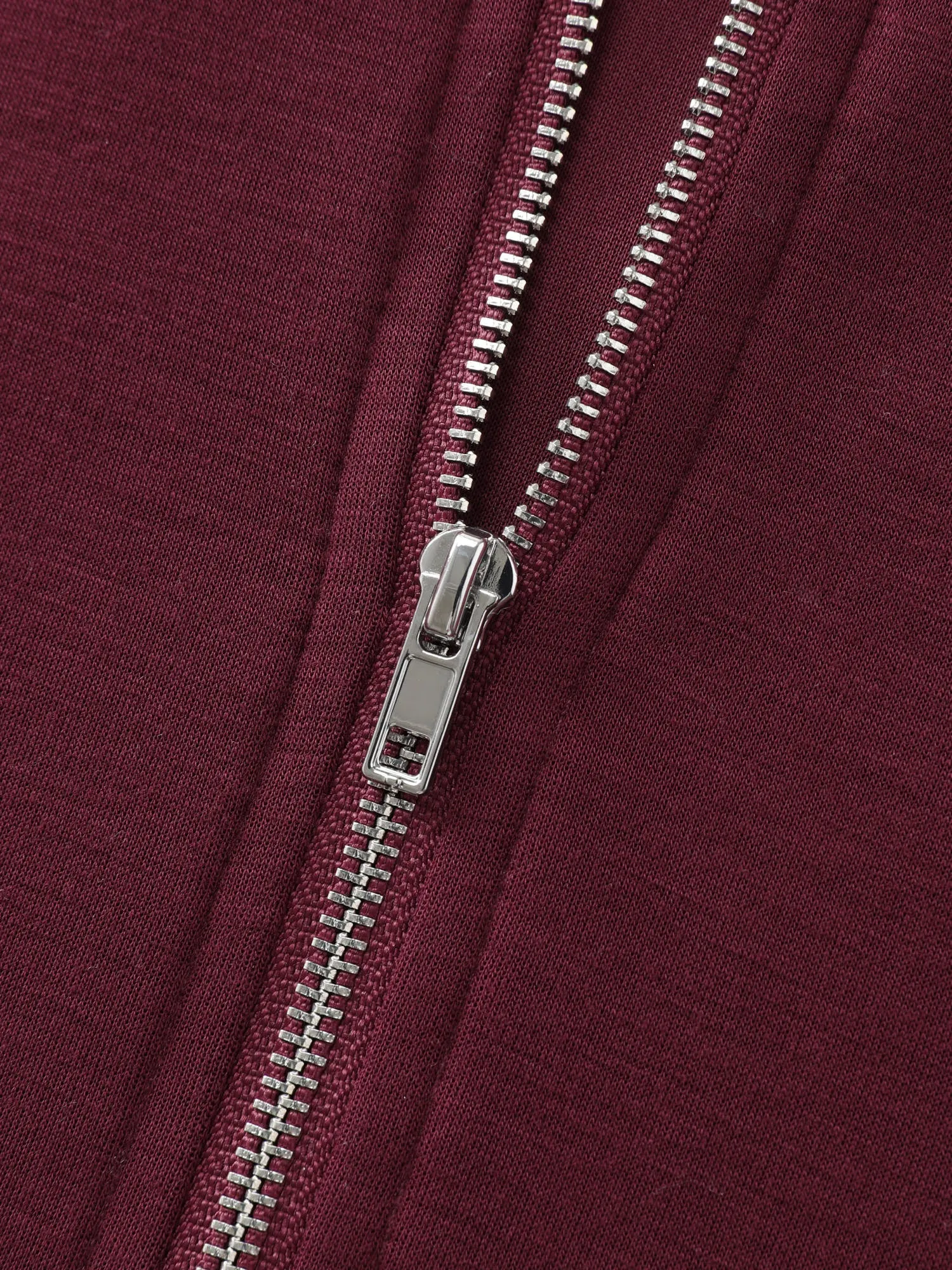 Supersoft Half Zipper High-Neck Hoodie sold by Bloomchic product image thumbnail 5