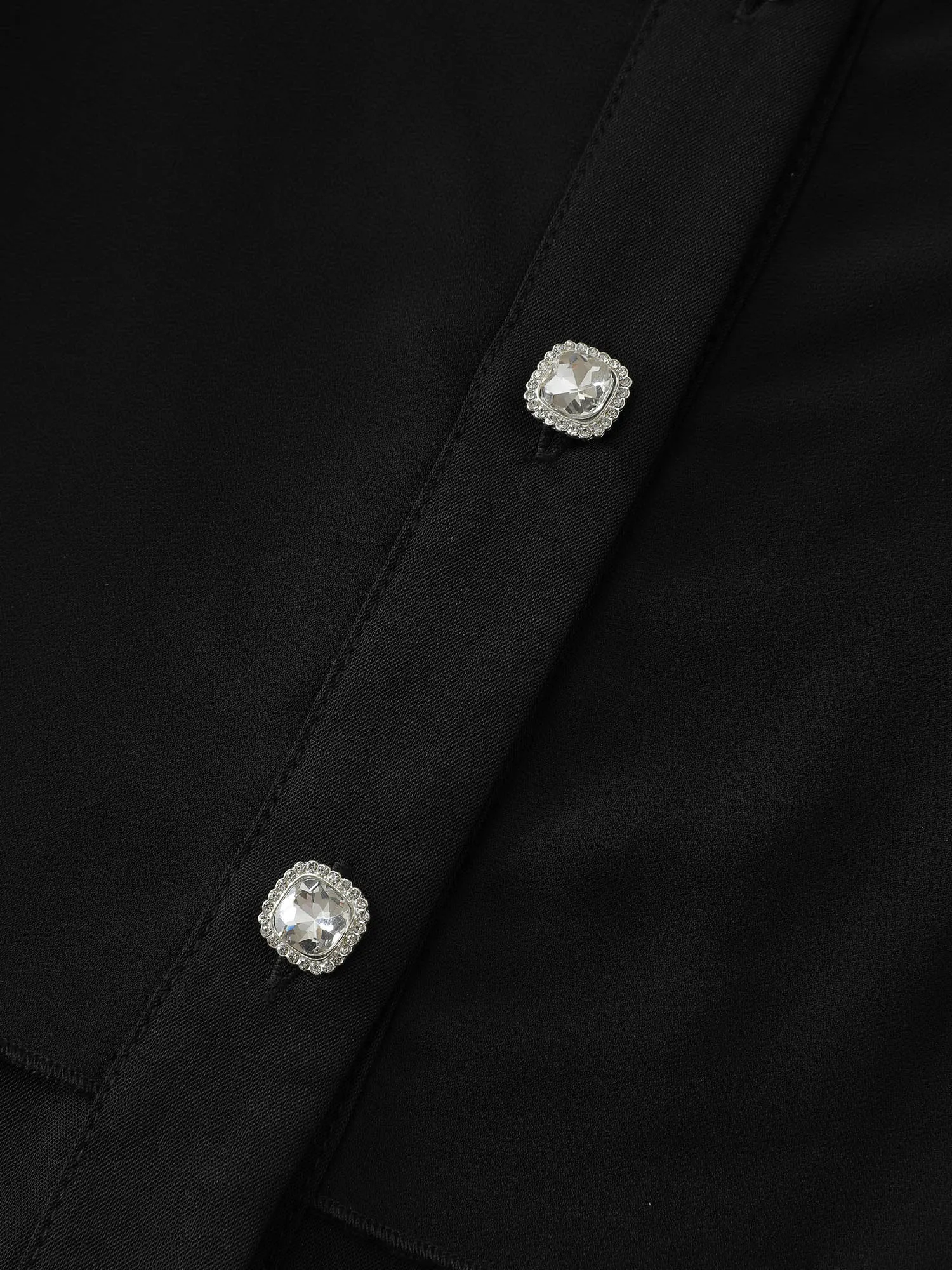 Layered Diamond Buttons Blouse sold by Bloomchic product image thumbnail 5