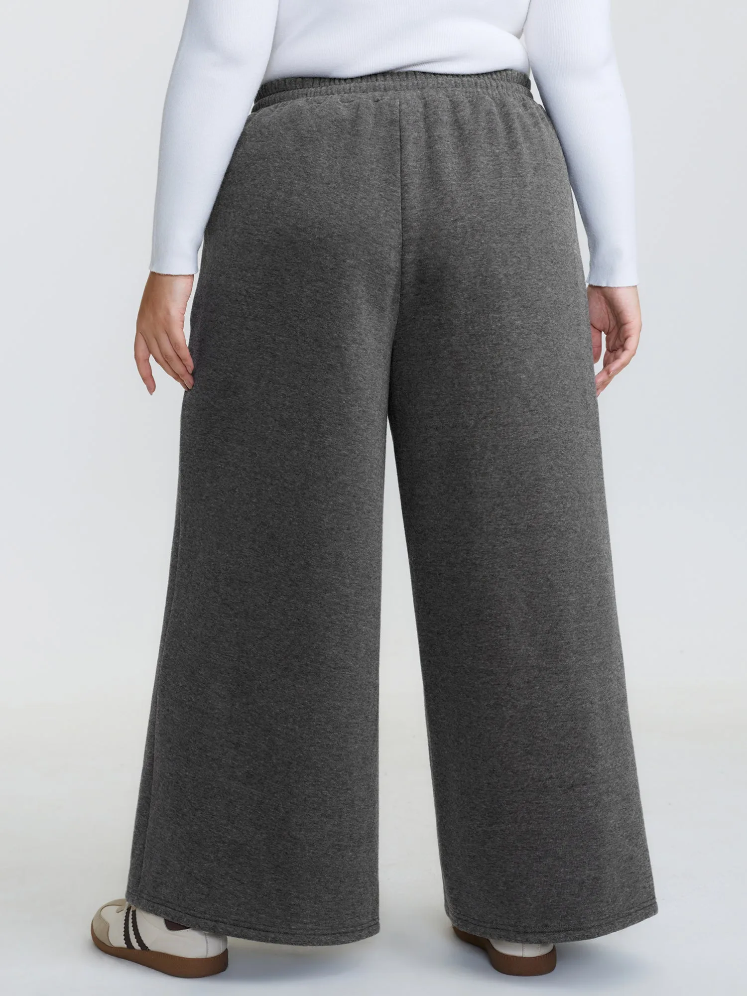 Fleece Lined Stretchy Drawstring Pants sold by Bloomchic product image thumbnail 5