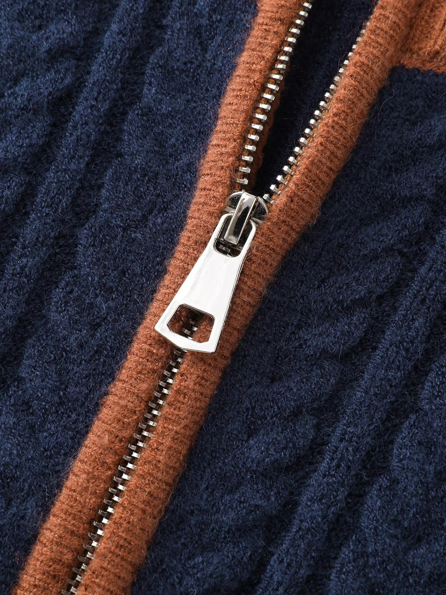 Supersoft Colorblock Half Zipper Pullover sold by Bloomchic product image thumbnail 5