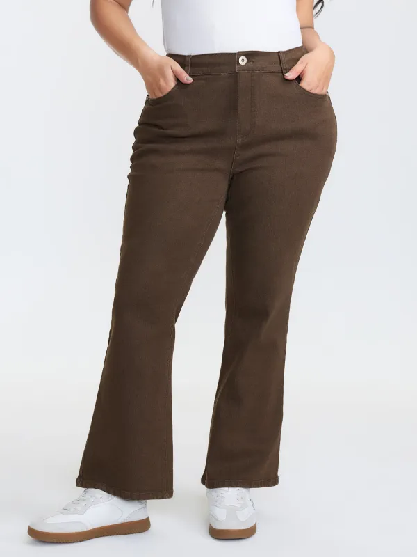 Drawstring Waist Skinny-Fit Jeans sold by Bloomchic