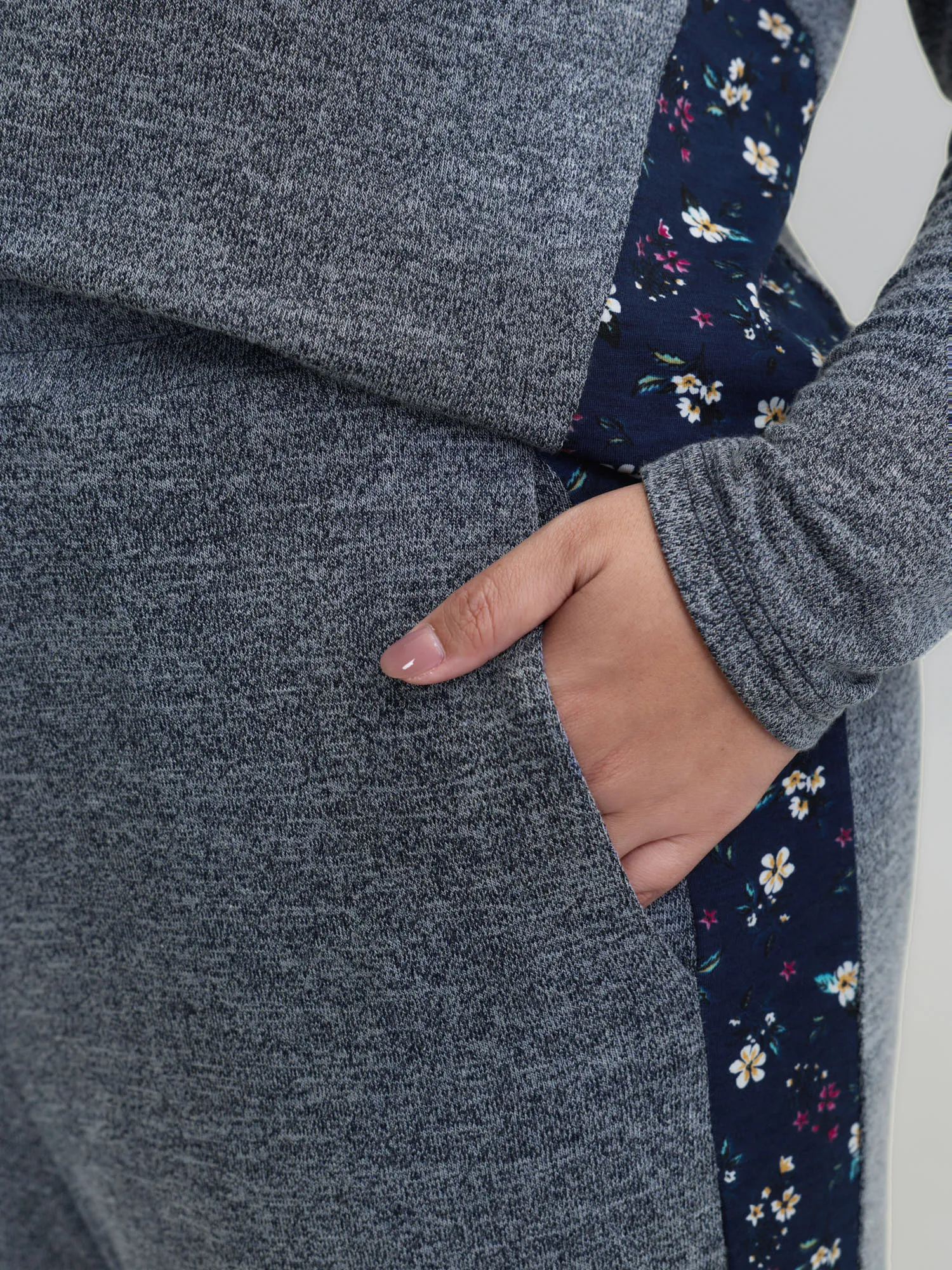 Floral Patchwork Drawstring Co-Ord Lounge Set sold by Bloomchic product image thumbnail 5