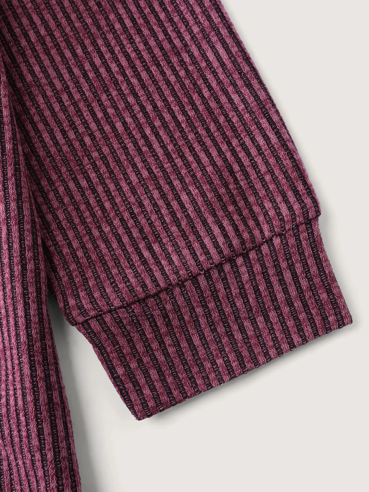 Textured Round Neck Drop Shoulder T-Shirt sold by Bloomchic product image thumbnail 5