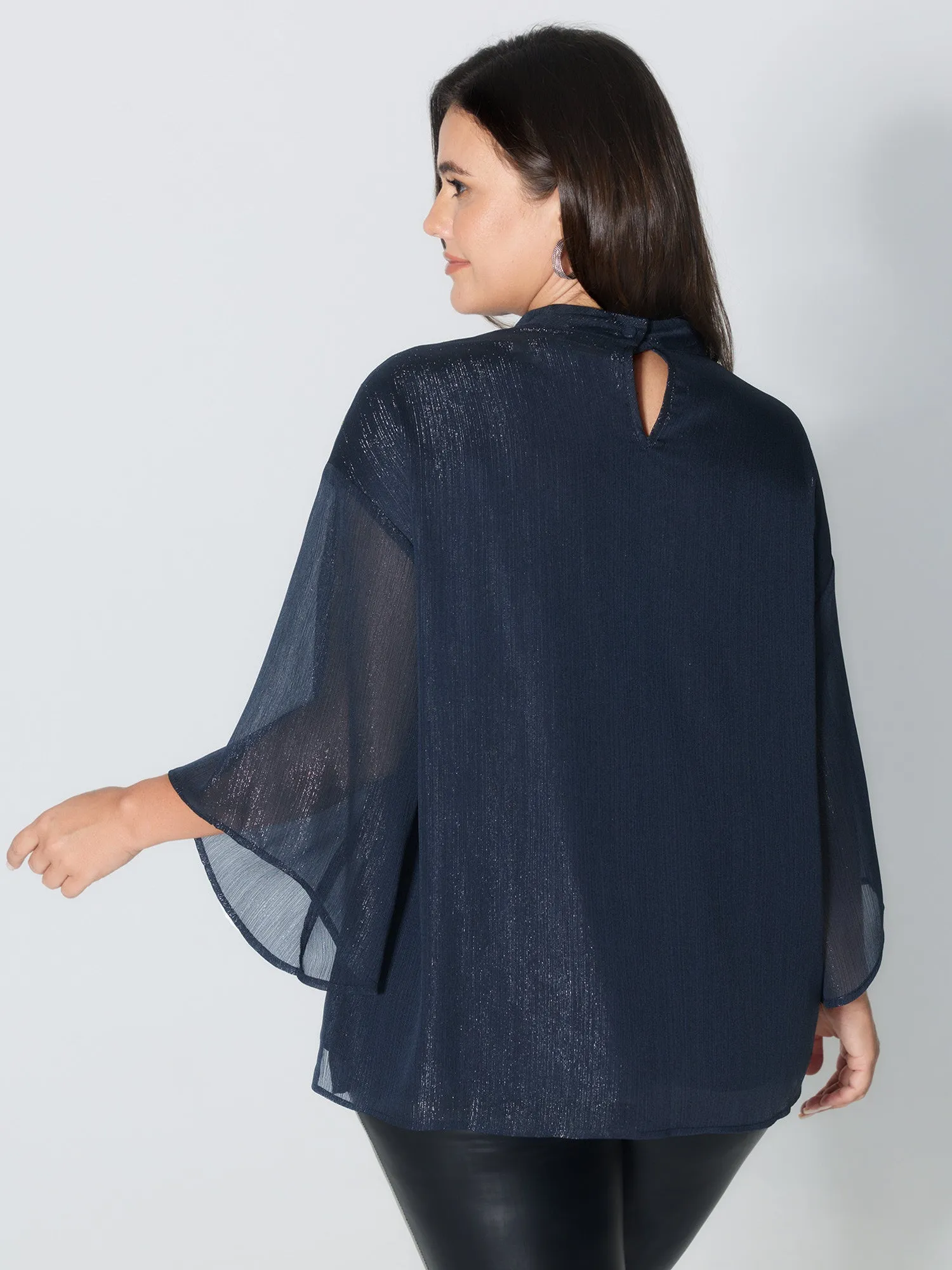 Floral Bead Embroidery Starry Blouse sold by Bloomchic product image thumbnail 4