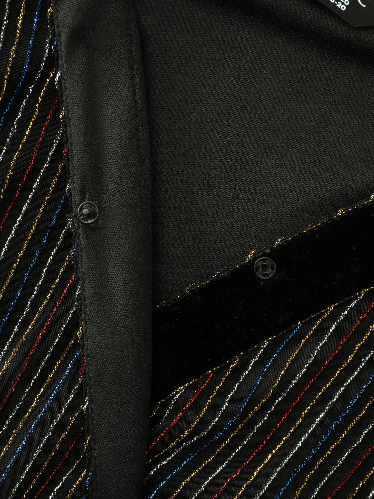 Striped Surplice Neckline Flowy Midi Dress sold by Bloomchic product image thumbnail 5