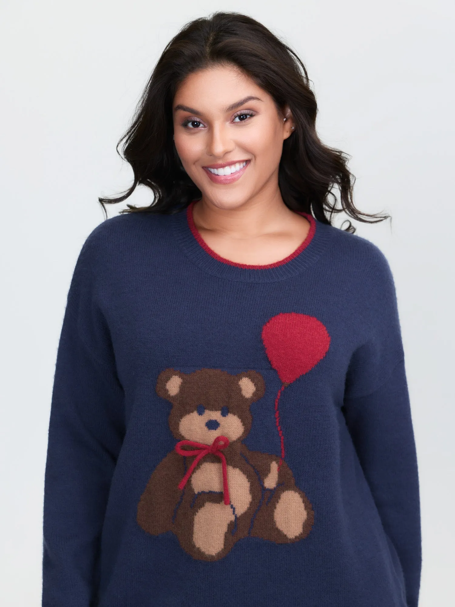 Teddy Bear Balloon Print Pullover sold by Bloomchic product image thumbnail 2
