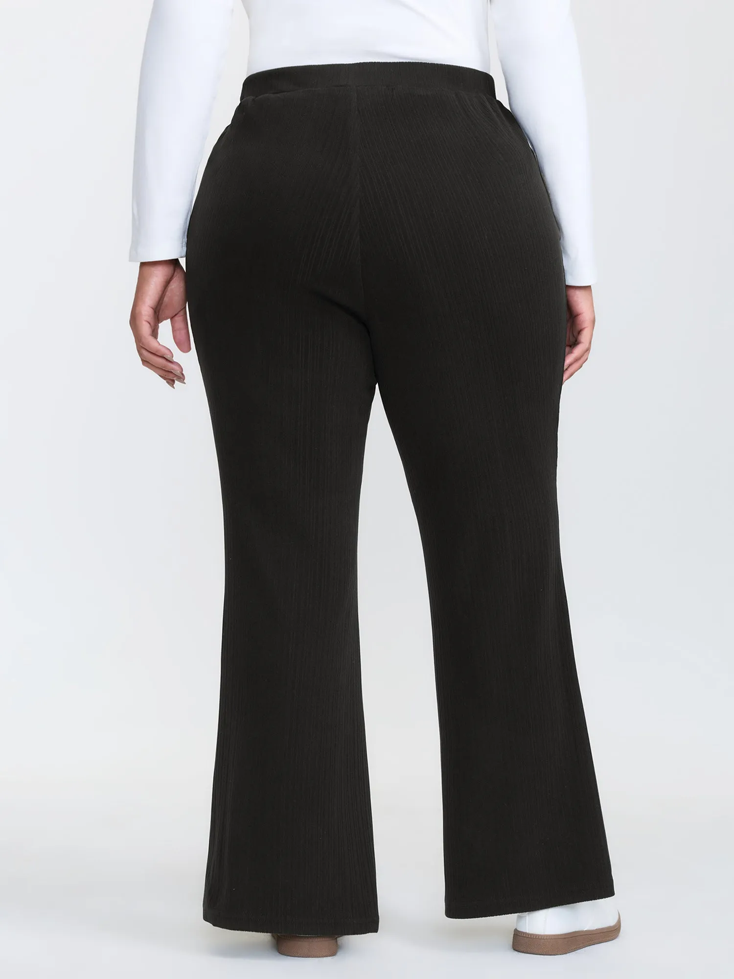 Stretchy Pockets Mid Rise Bootcut Pants sold by Bloomchic product image thumbnail 5